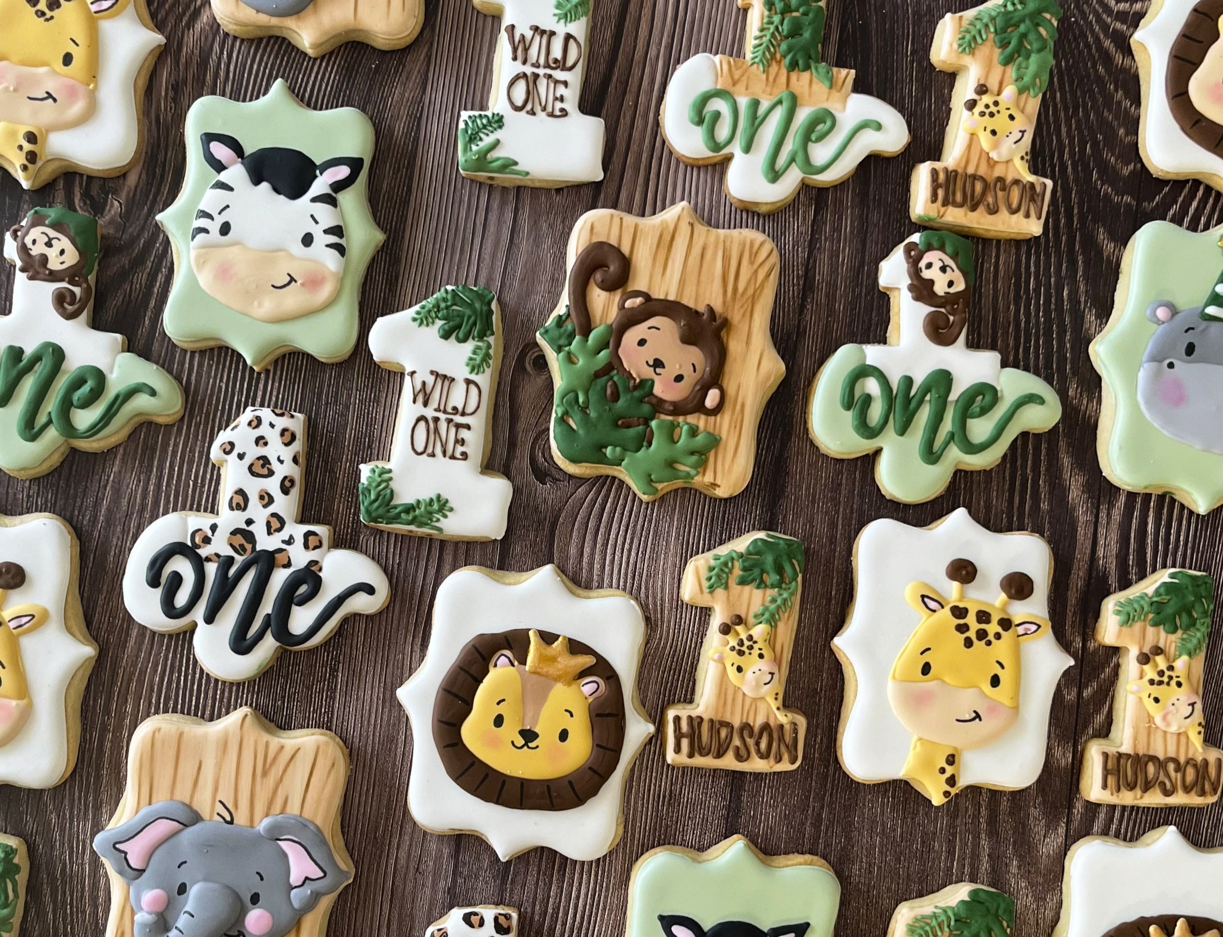 custom cookies wild one