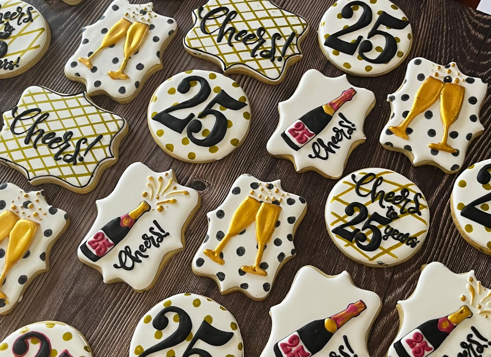anniversary cookies made to order