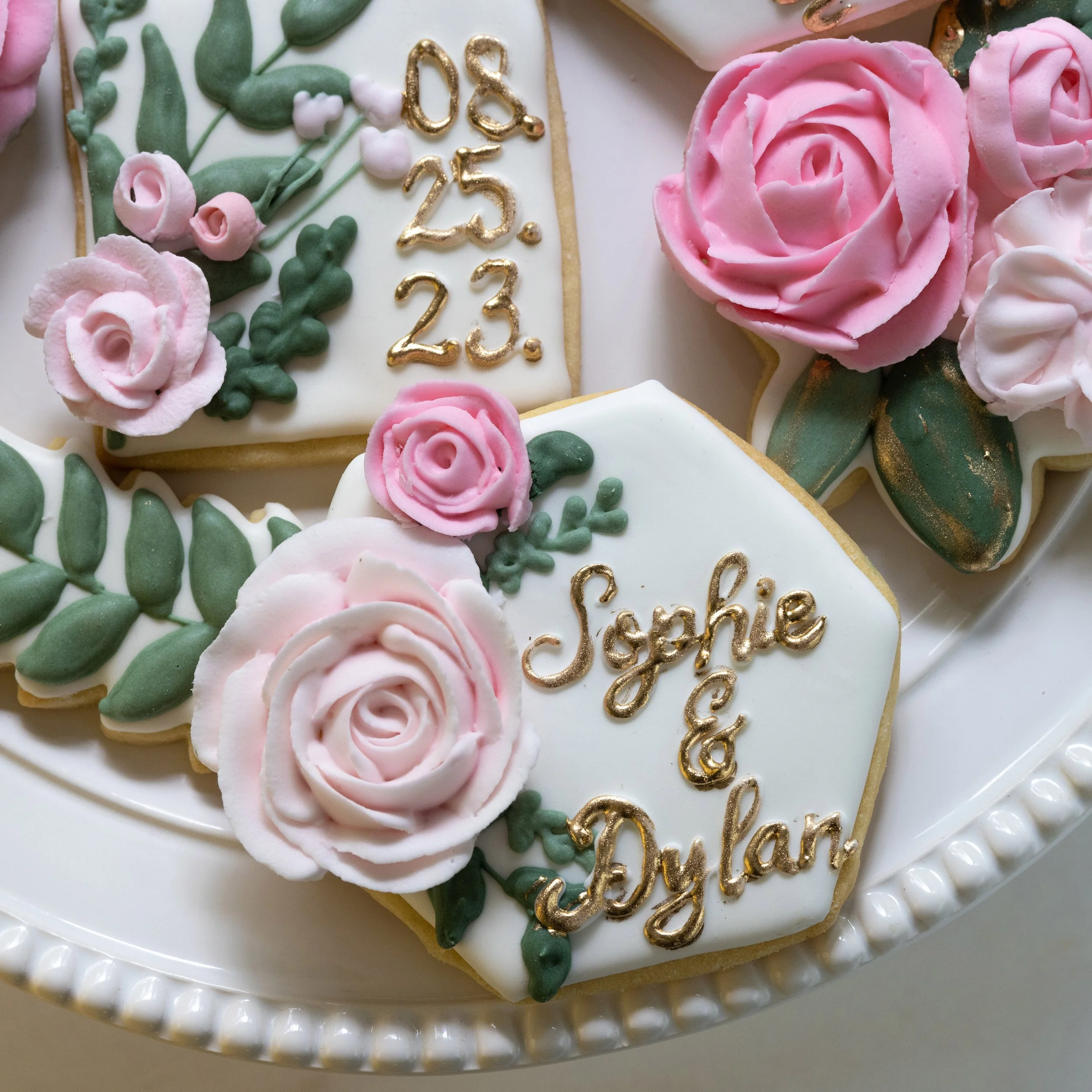 custom wedding cookies