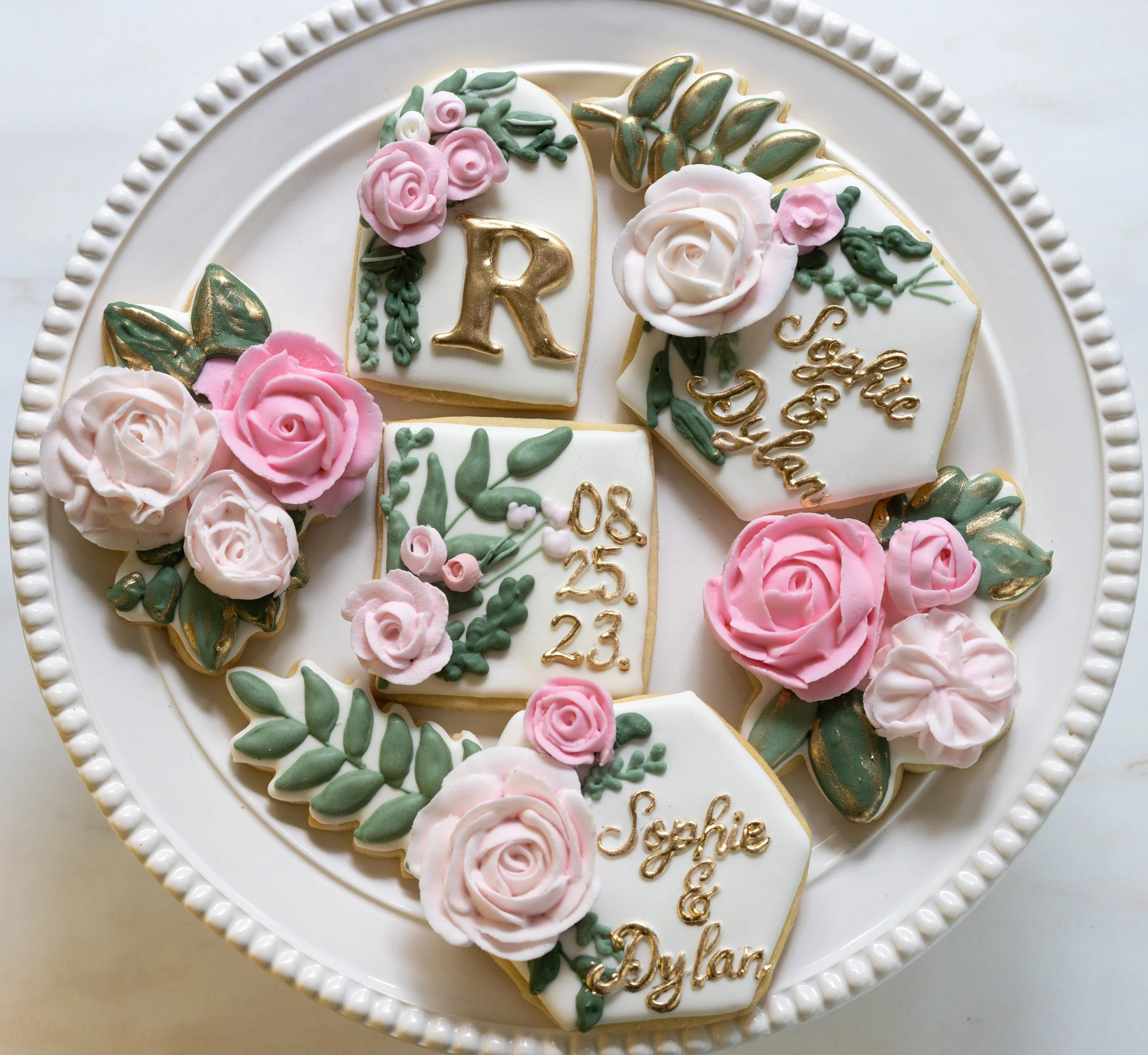 custom wedding cookies