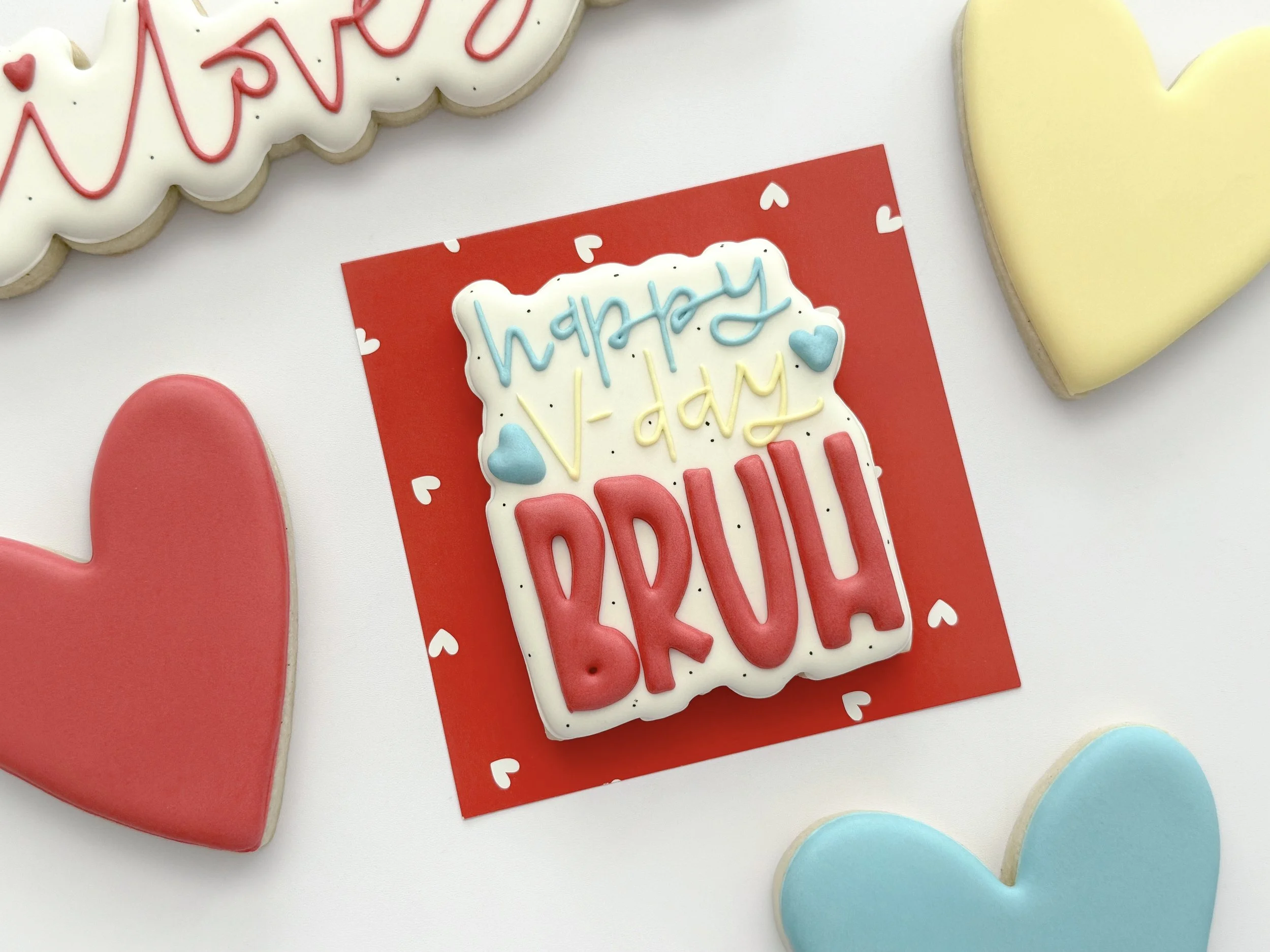 Happy V-Day Bruh Cookie