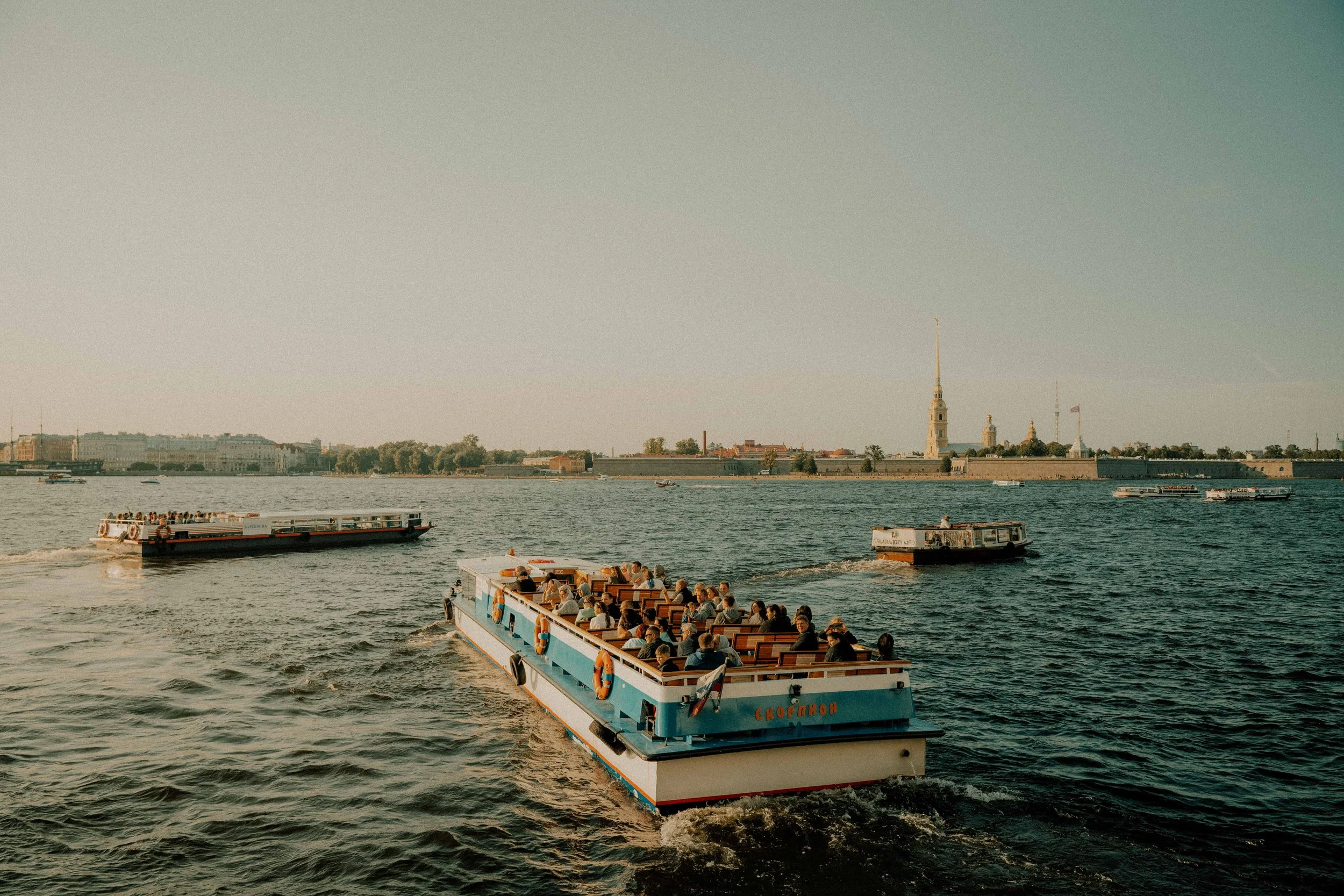The Neva River, Saint Petersburg