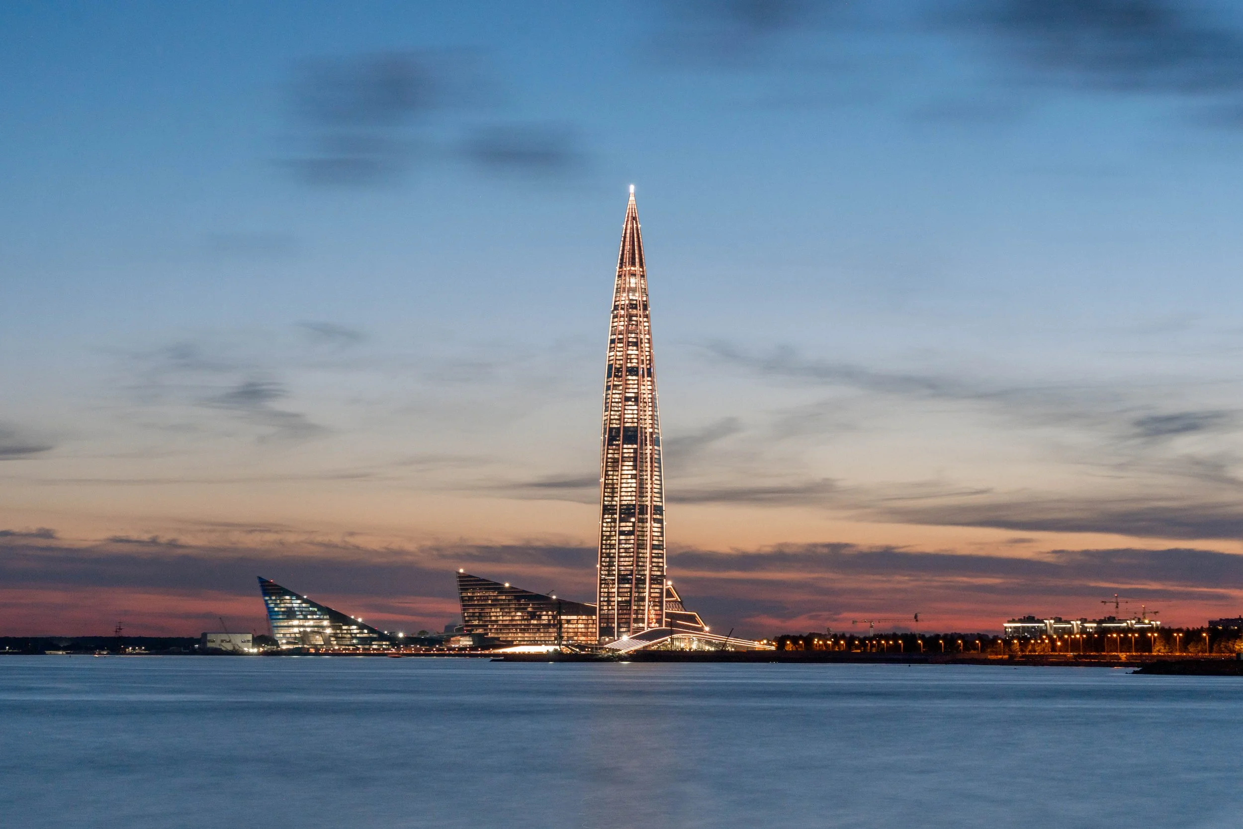 Gulf of Finland, Lakhta Center, Saint Petersburg