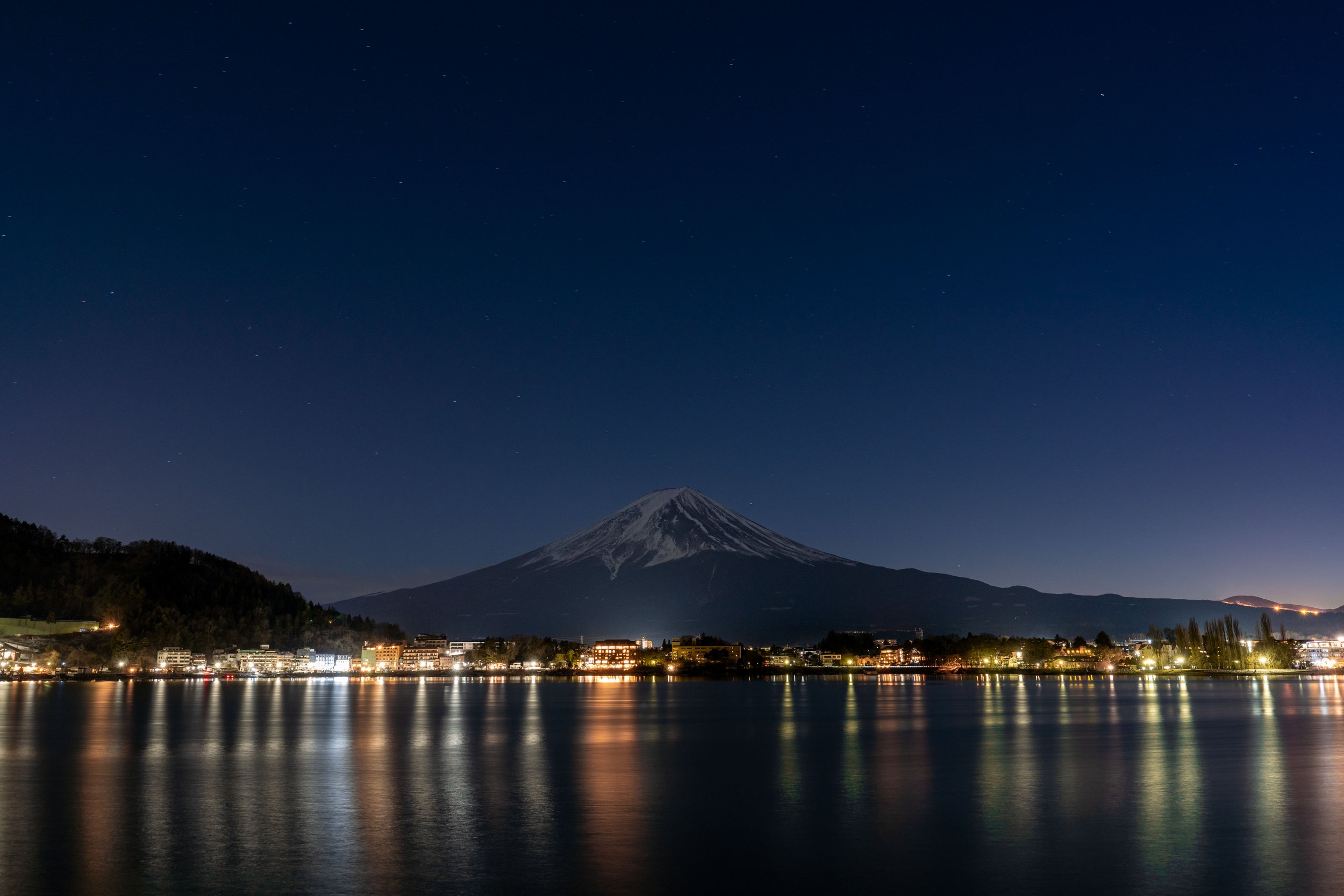 Lake Kawaguchi, Japan