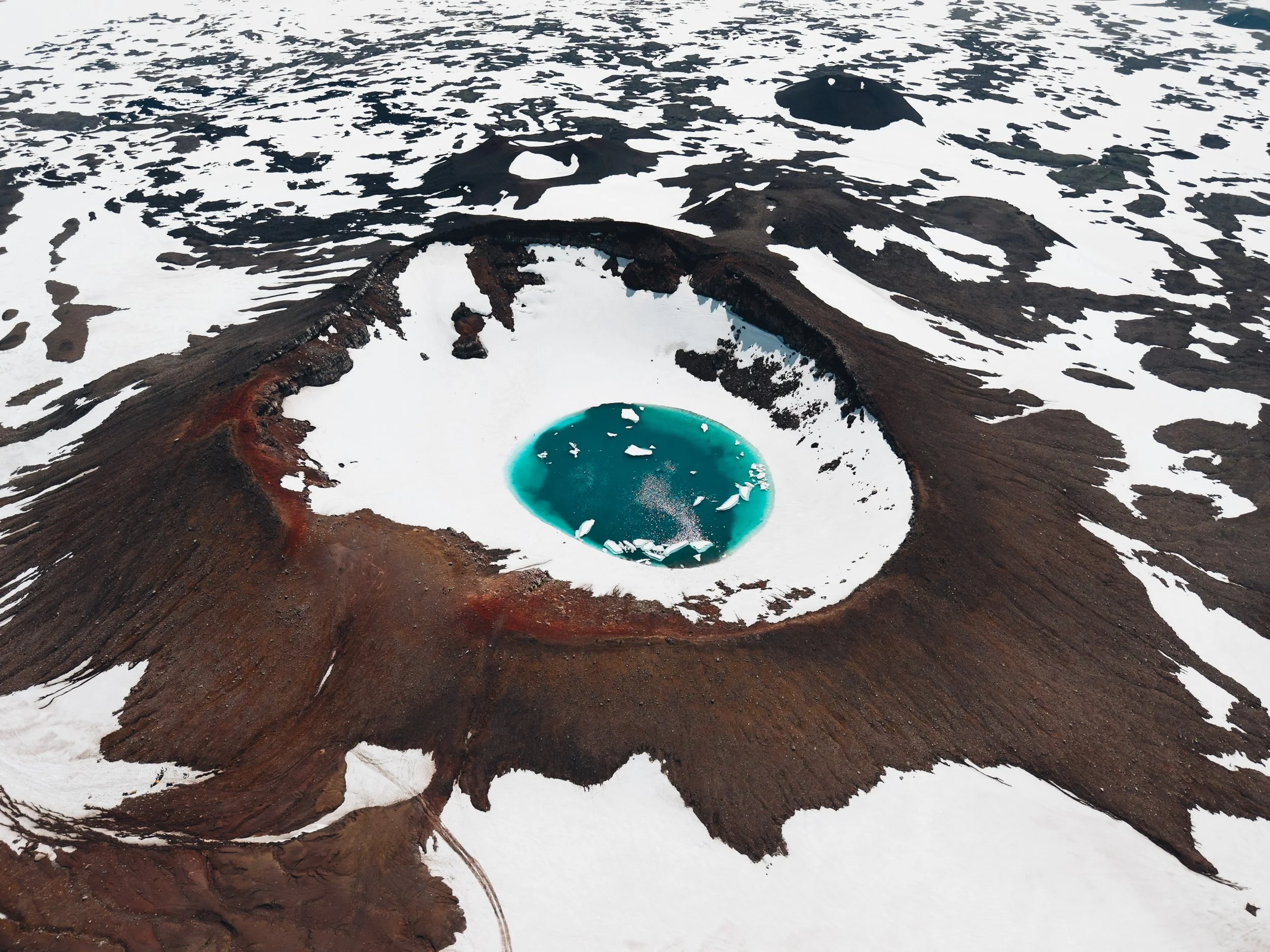 Gorely Volcano, Kamchatka, Russia