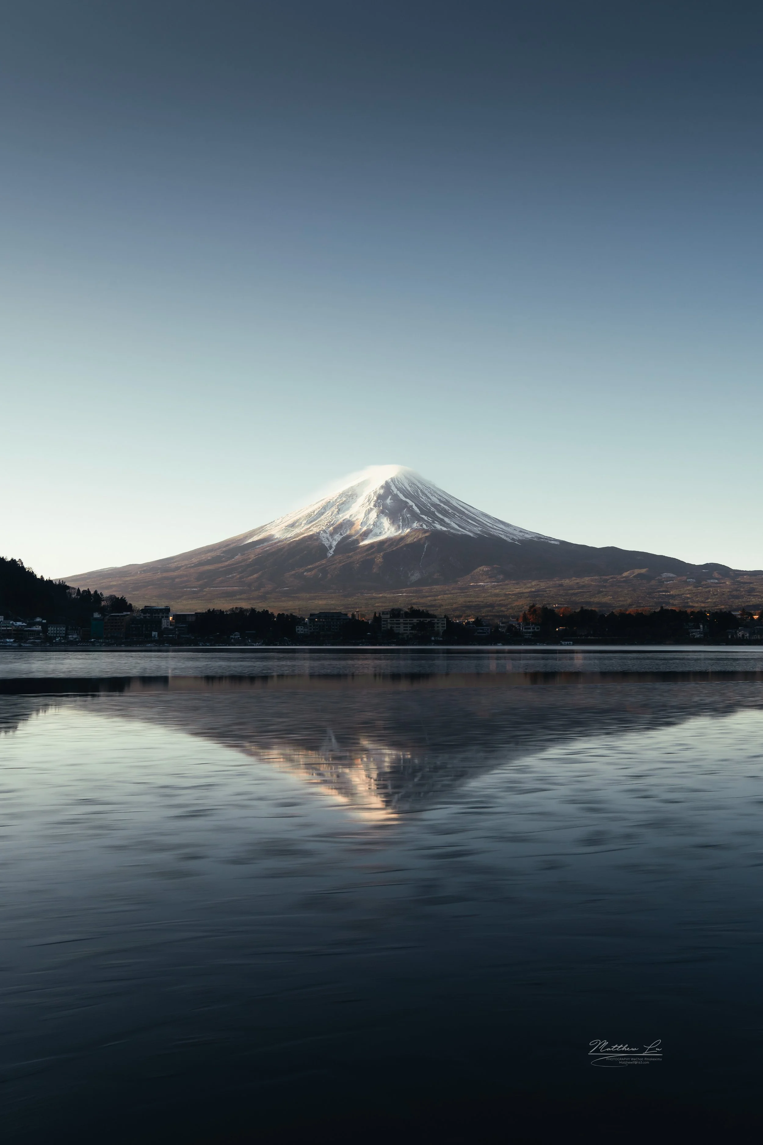 Lake Kawaguchi, Japan