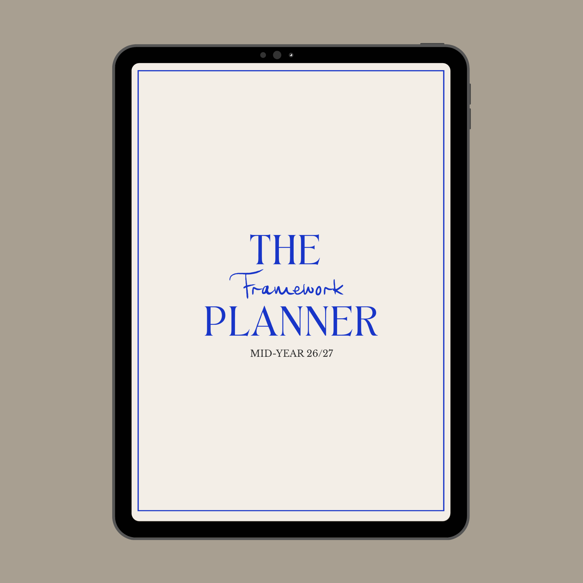 The Framework Planner | Mid-Year 26-27