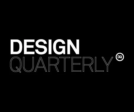Design Quarterly logo on black background