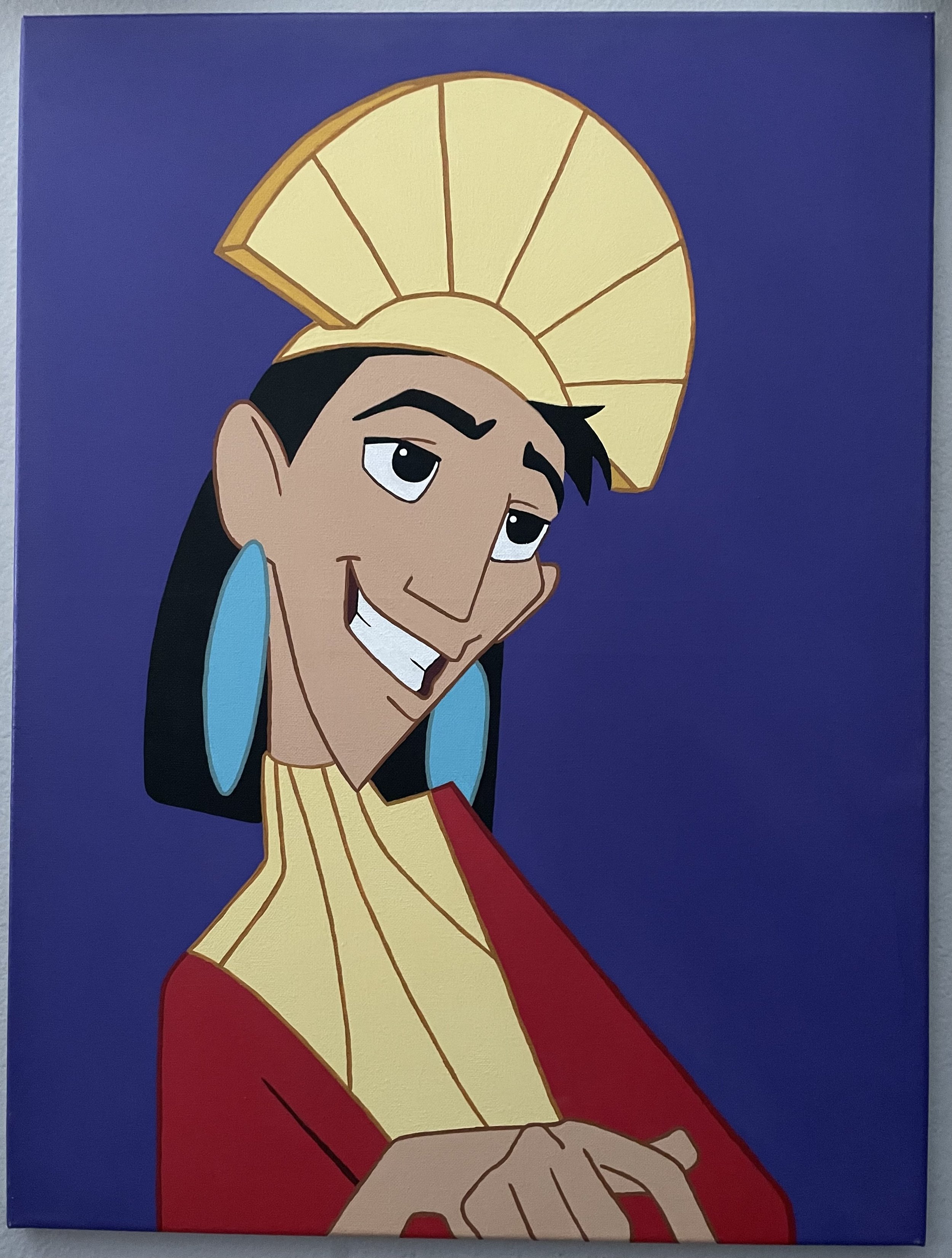 Kuzco: Let me guess, 18" x 24" canvas, 2021