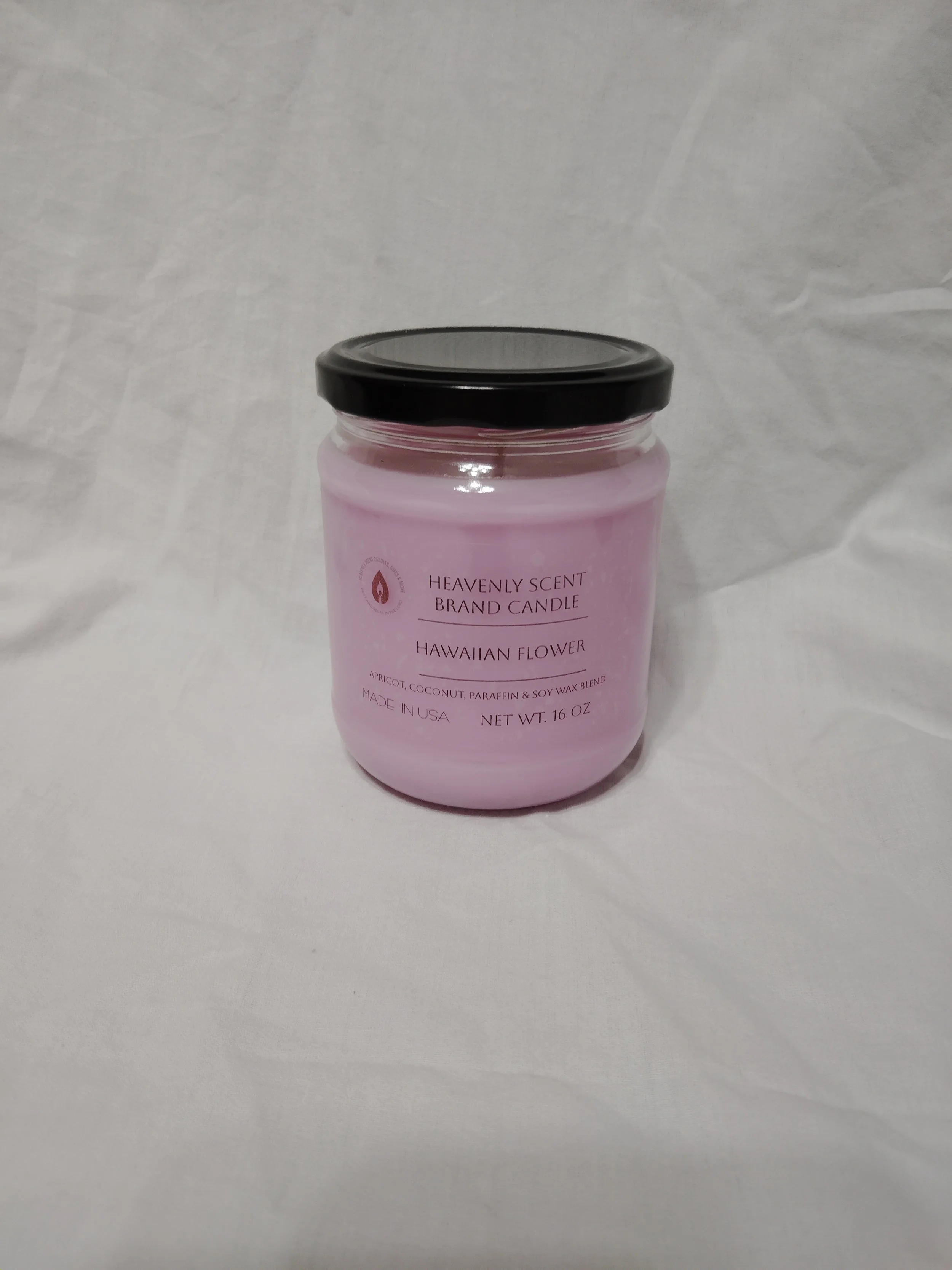 Hawaiian Flower Candle