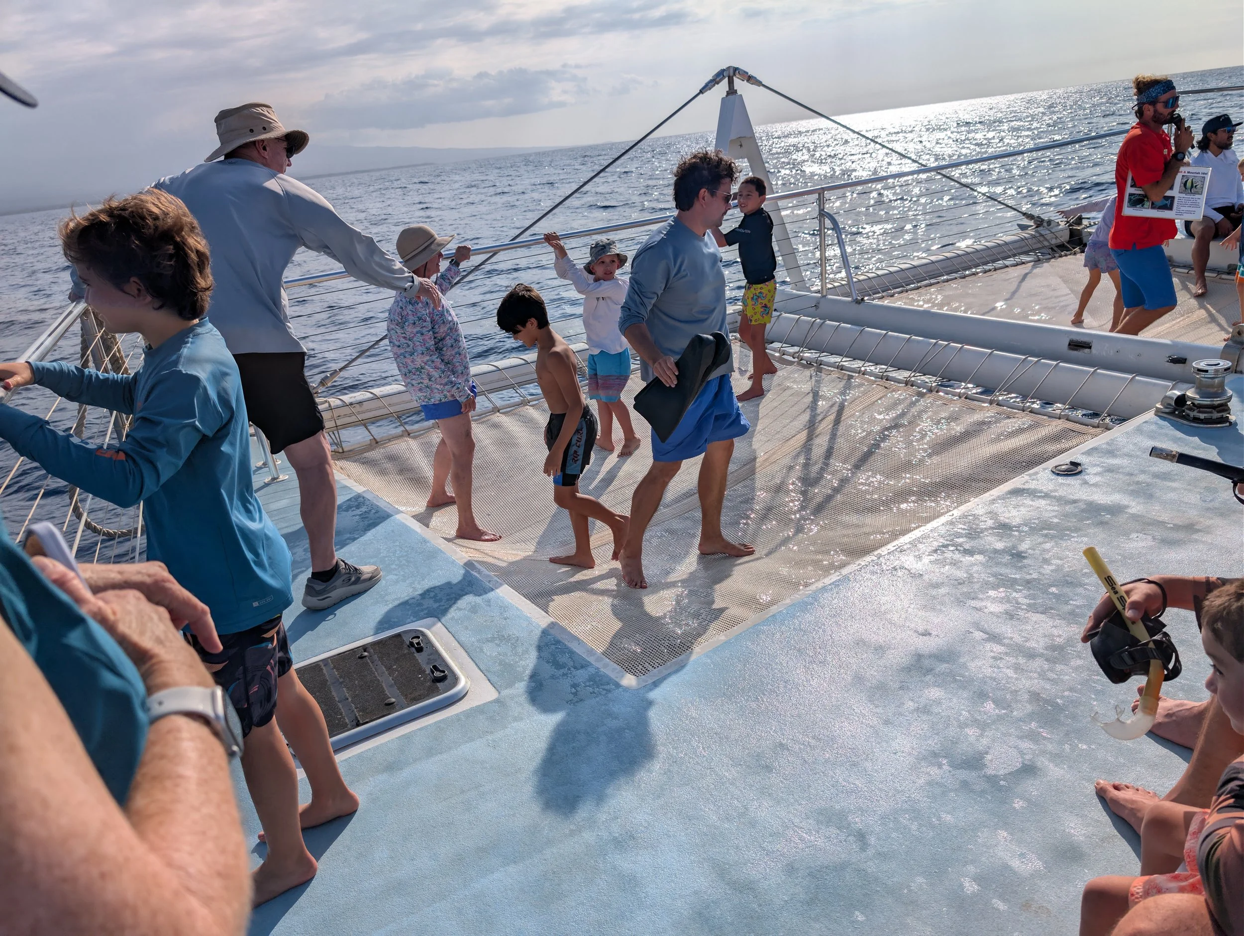 2025 Rider/Volunteer Appreciation sunset cruise and snorkle.