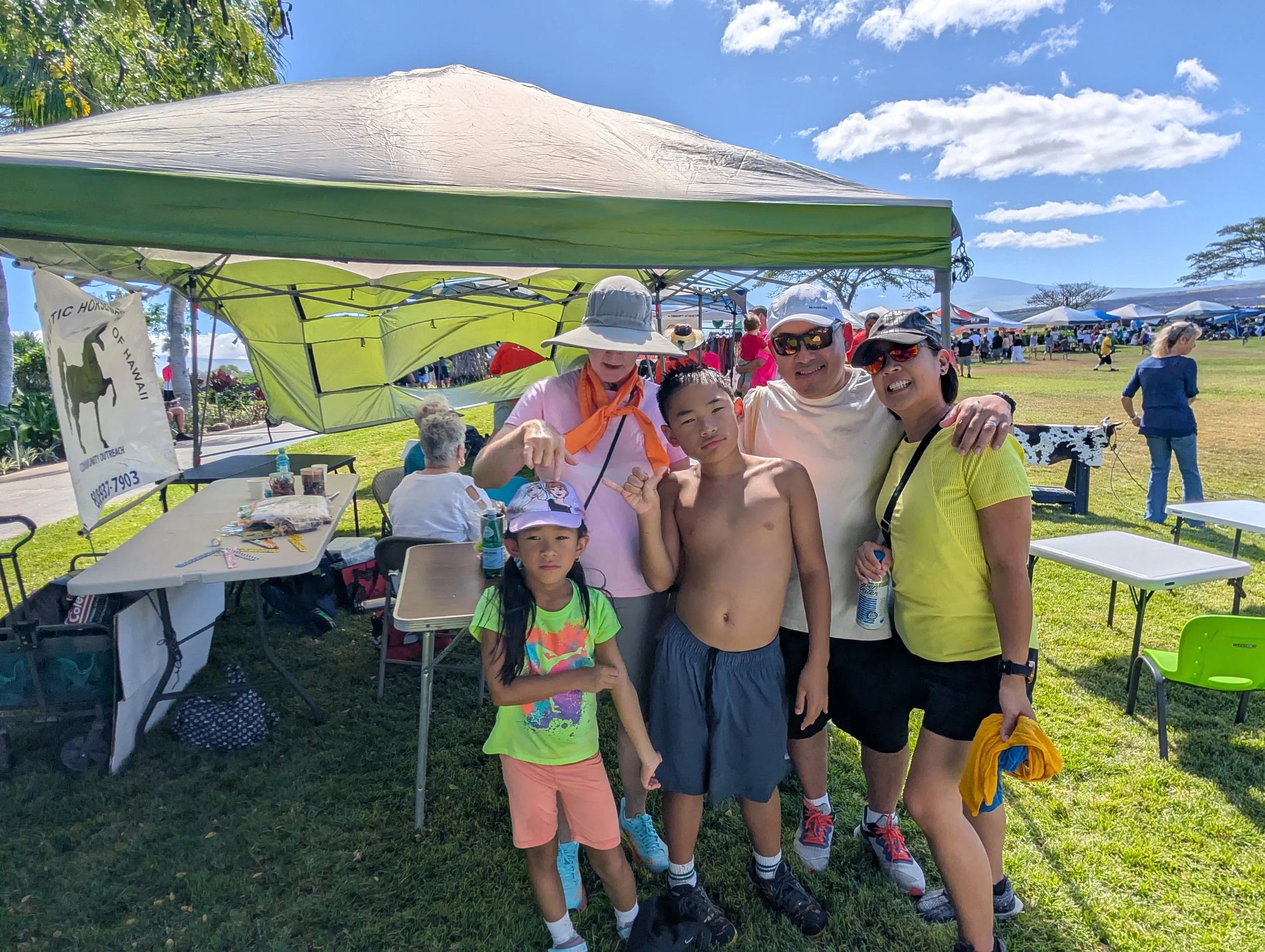 At the 2025 Hawaii Island Charity Walk