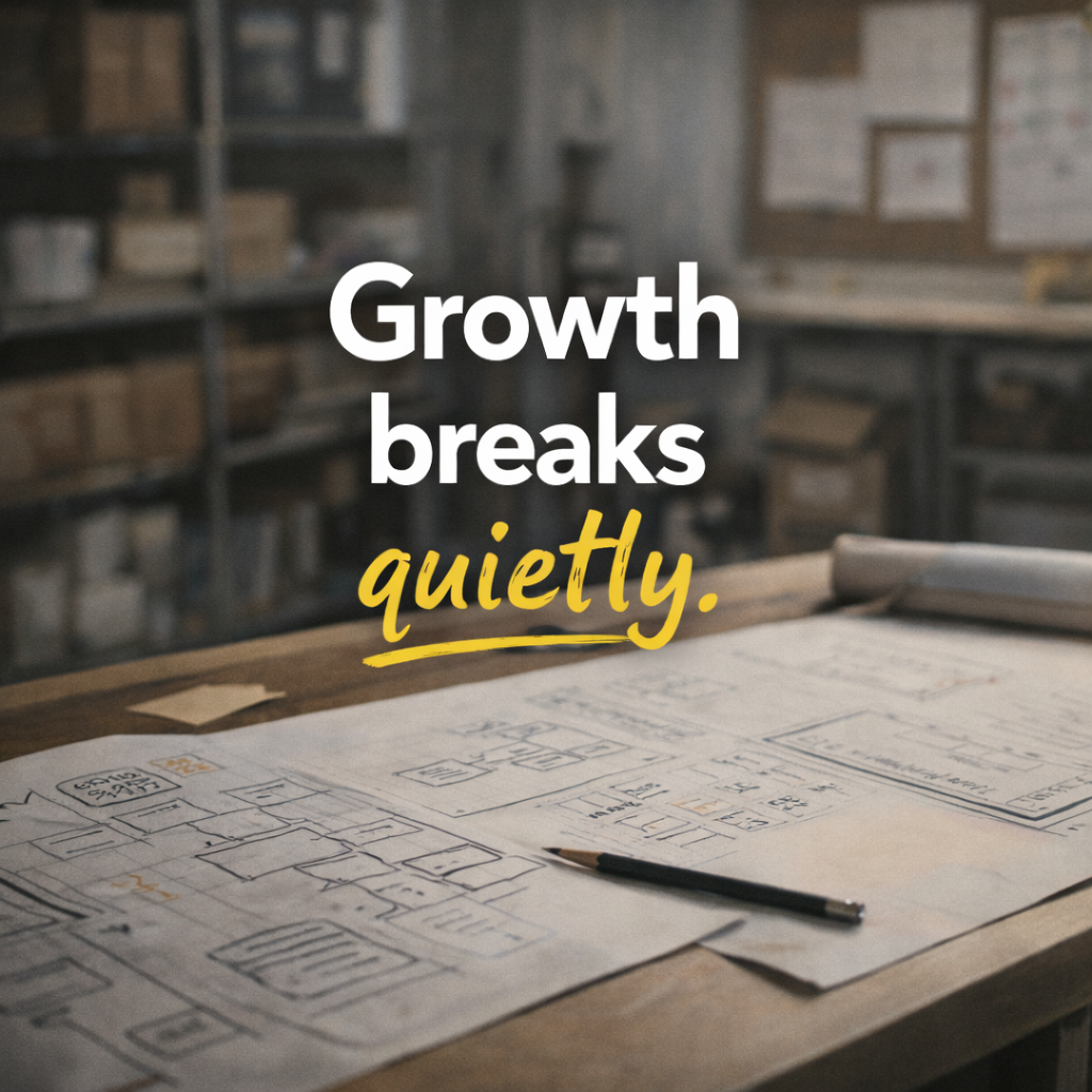 Why Growth Breaks at the Intersection of Sales, Systems, and People