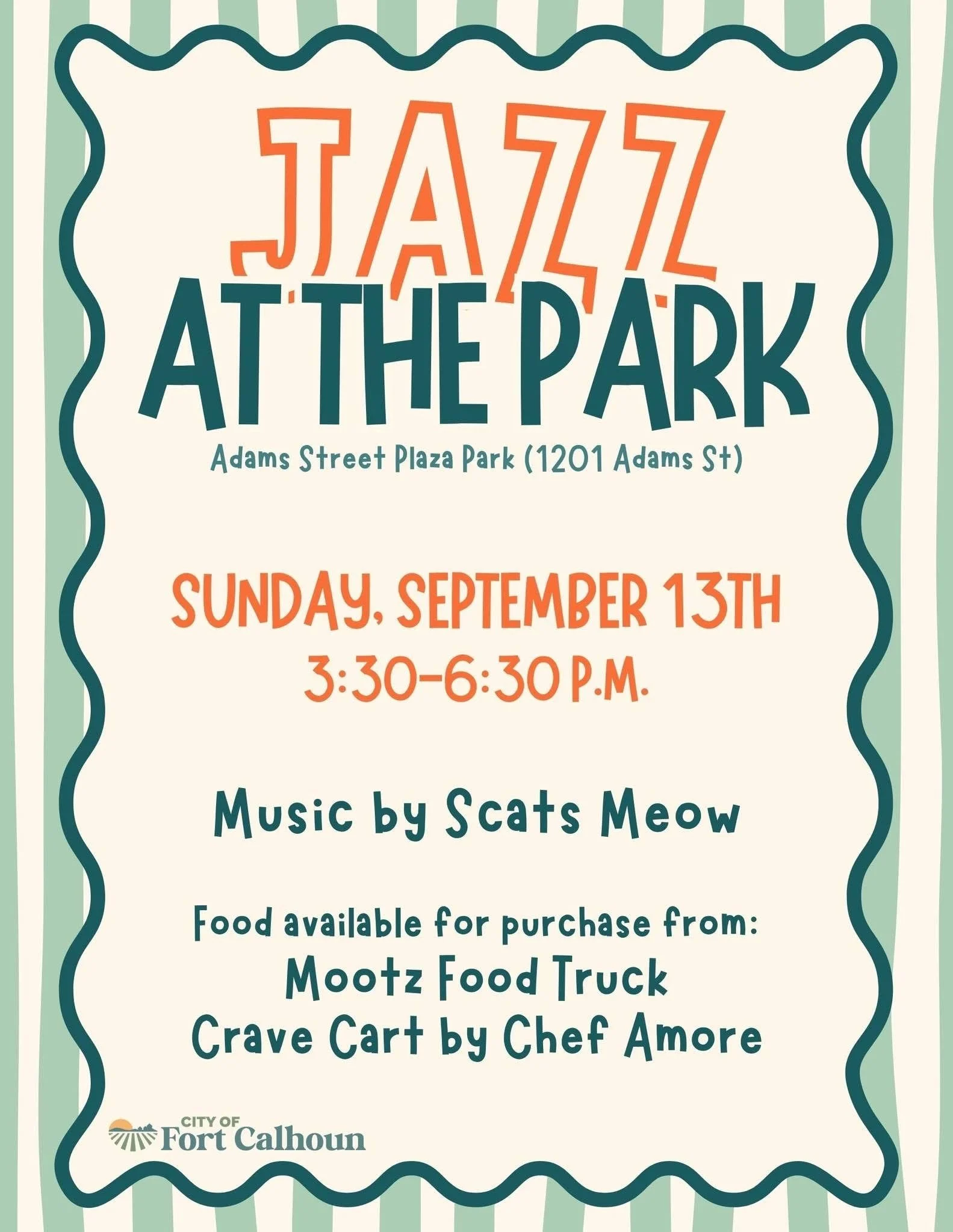 jazz at the park fort caloun