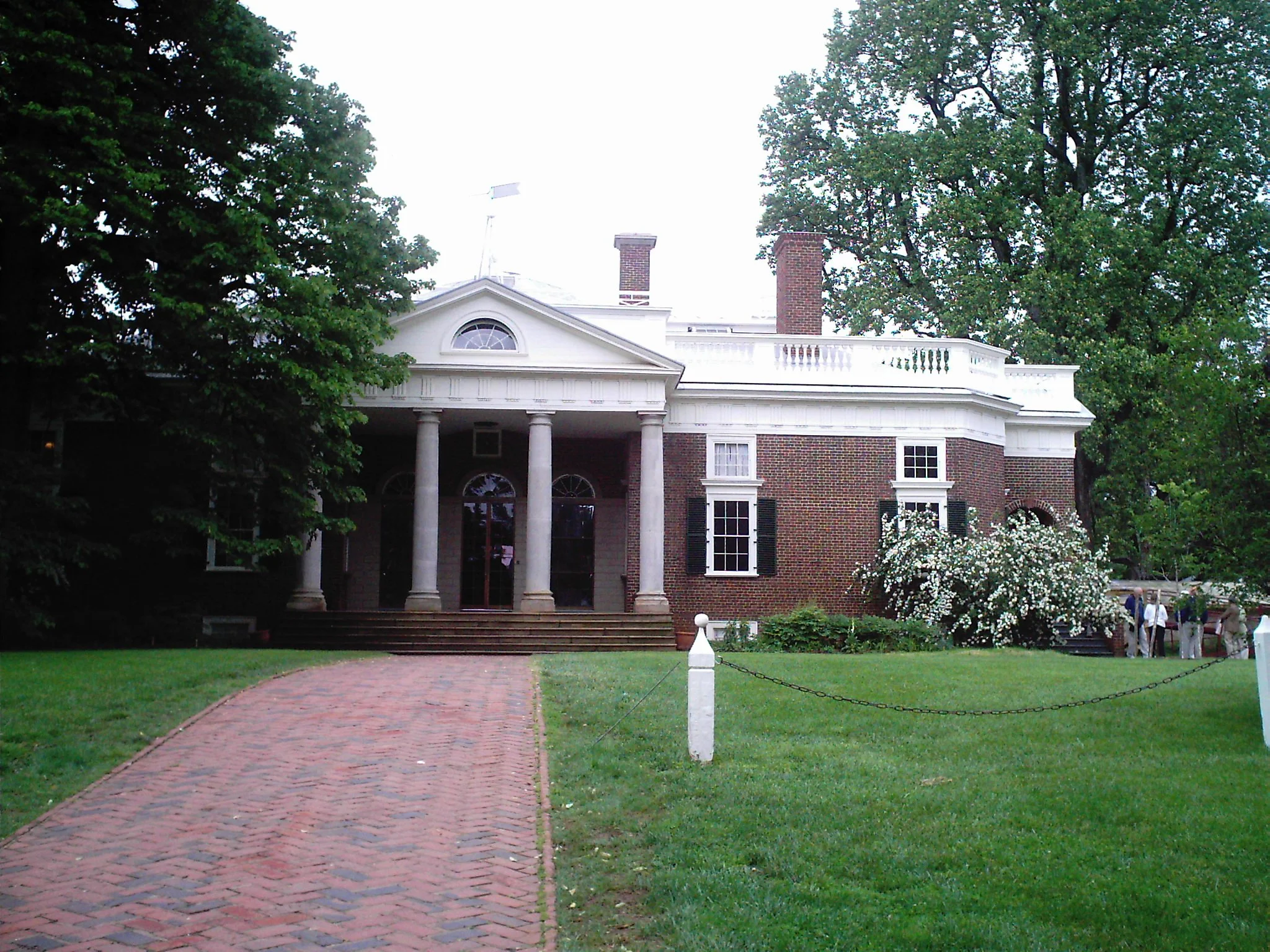Thomas Jefferson's home at onticello