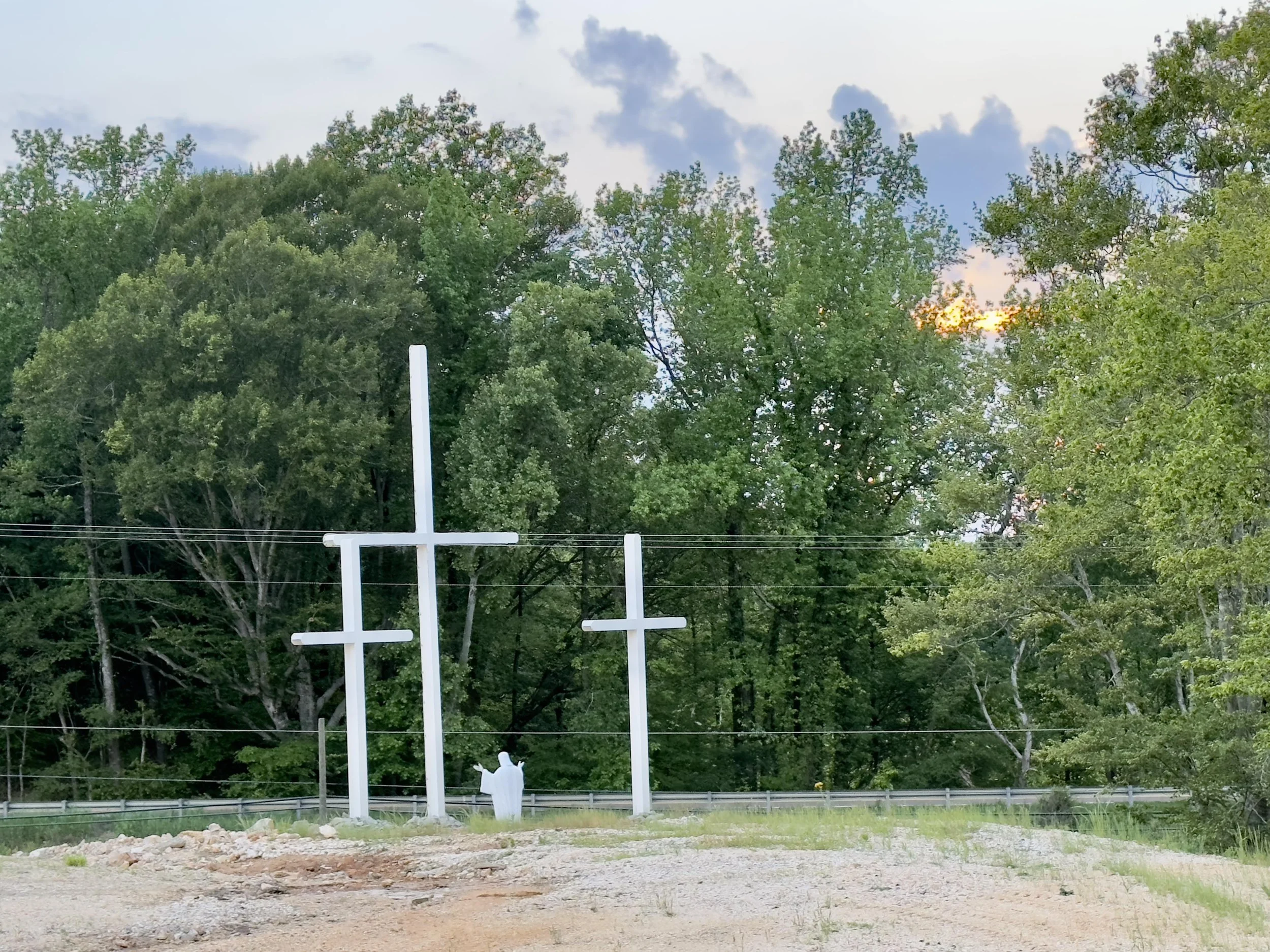 Crosses in Savannah, TN