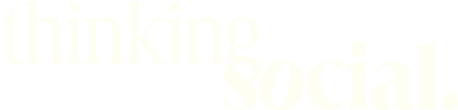 Thinking Social