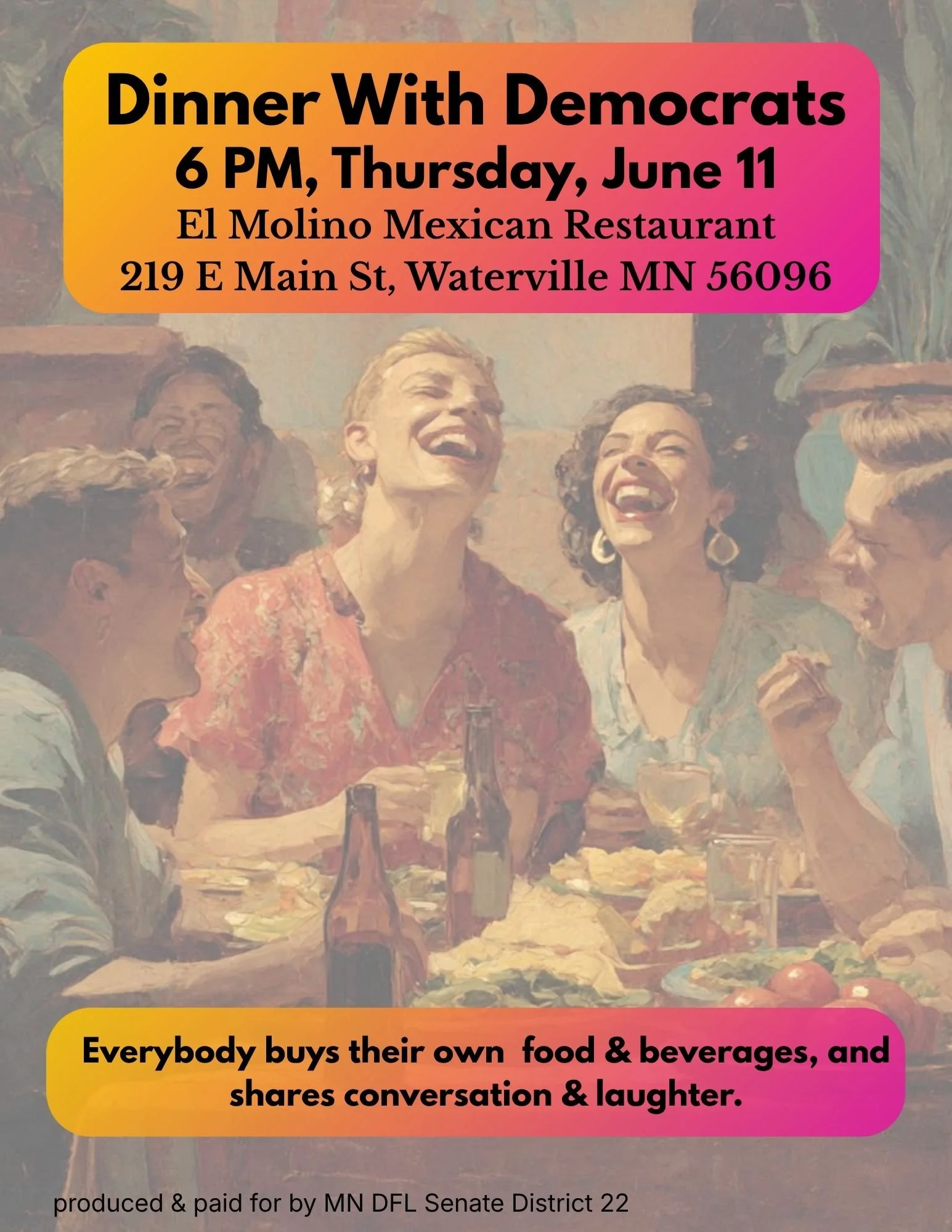 Waterville Dinner With Democrats