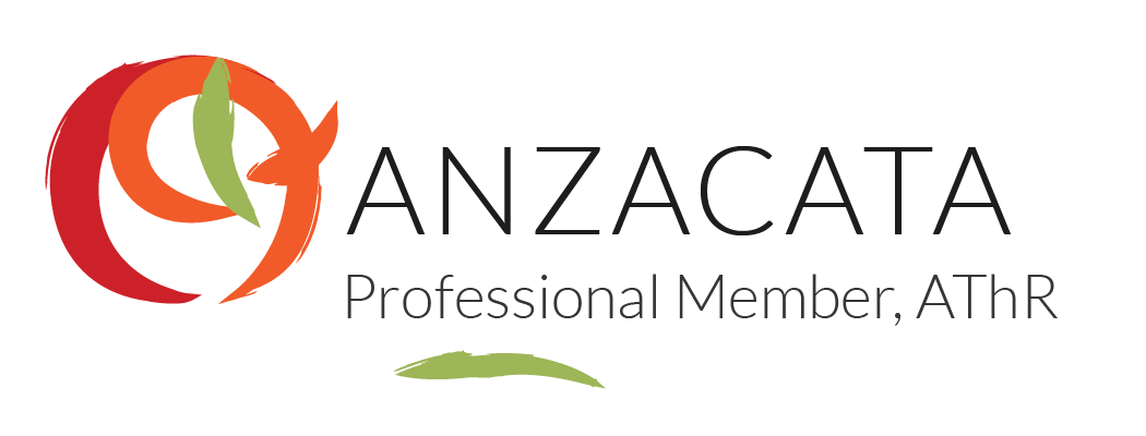 A badge indicating I am a Professional Member of ANZACATA, AThR