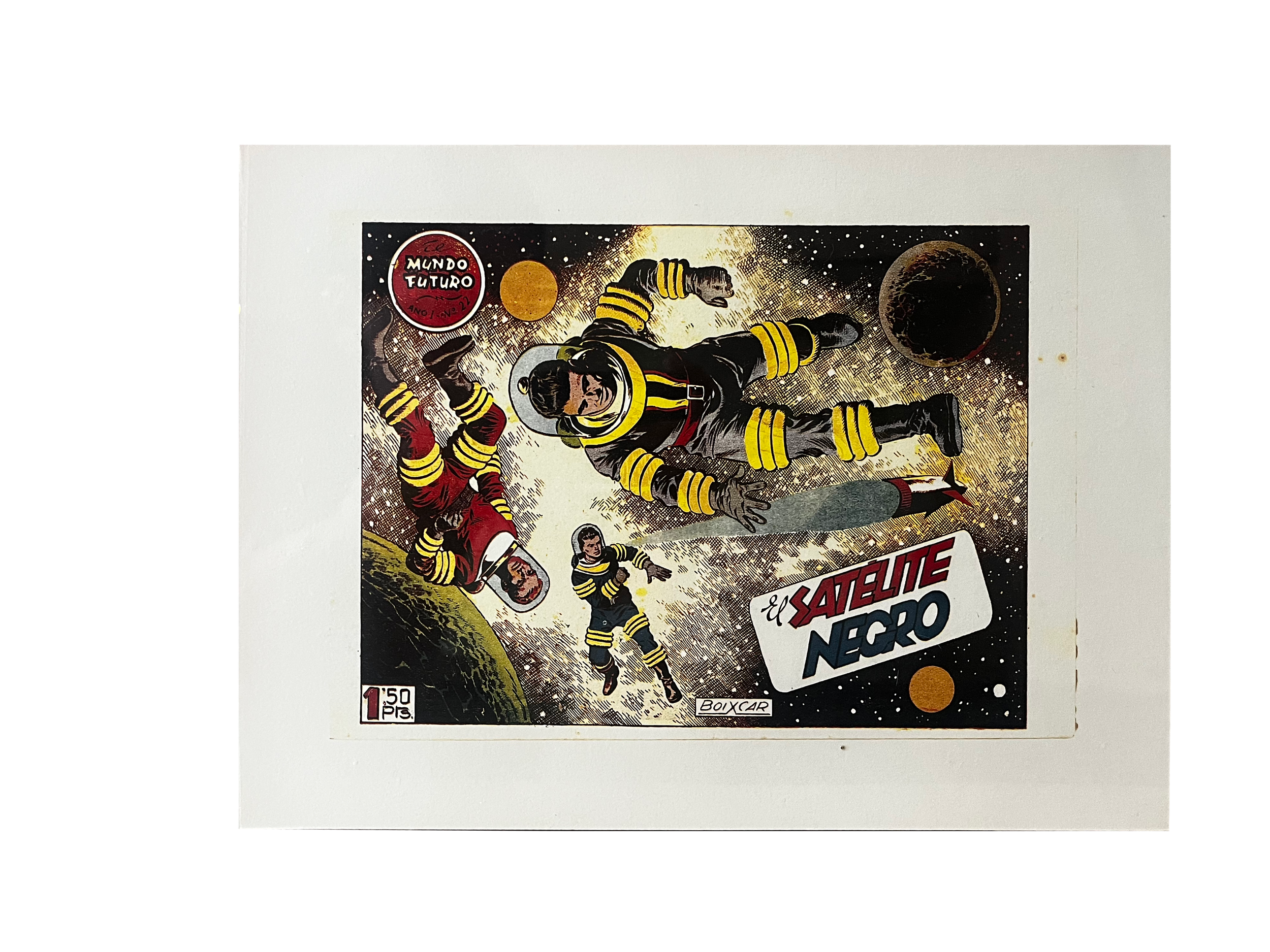 Lámina Decorativa Mundo Futuro II