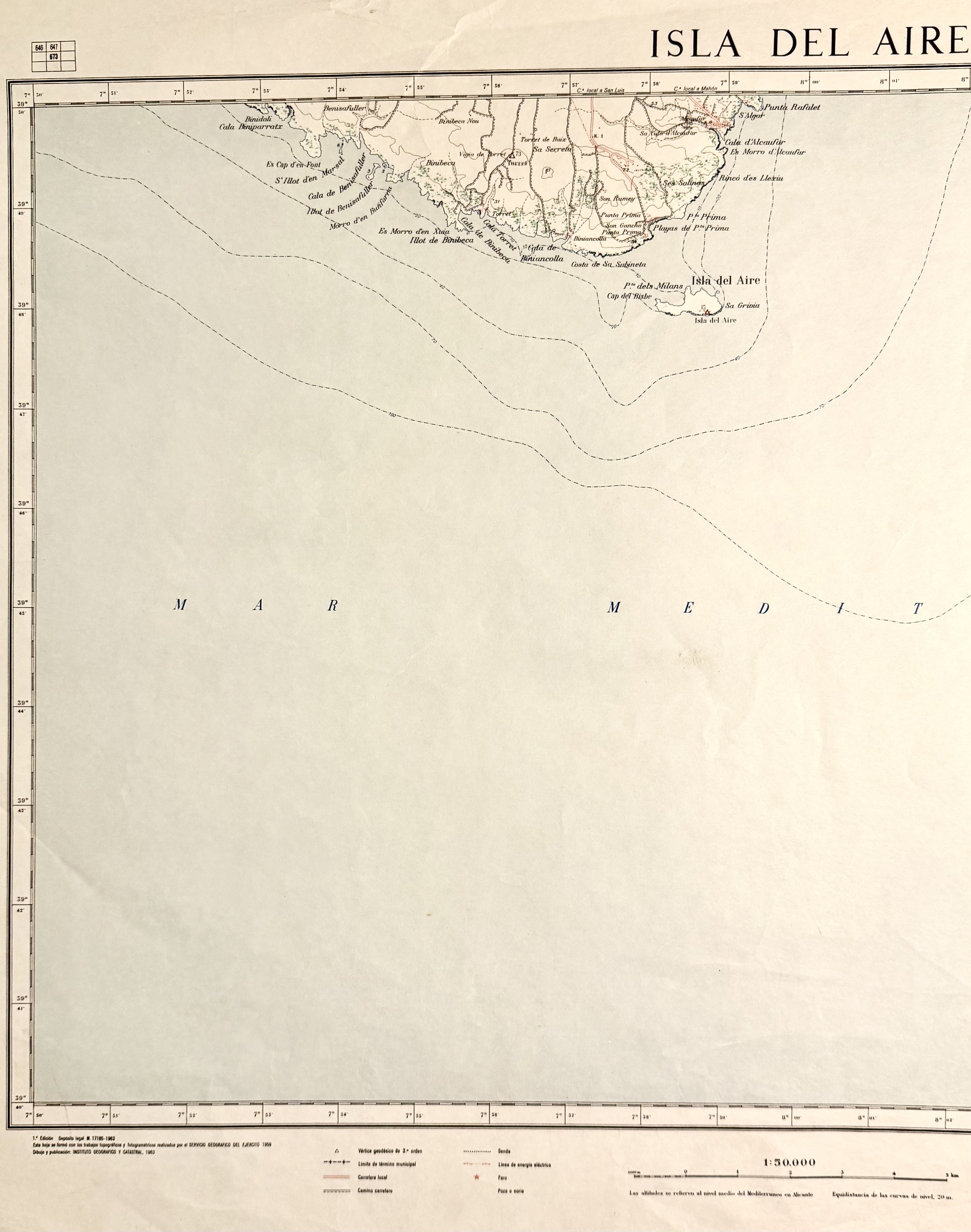 Serie Baleares - ISLA DEL AIRE - Menorca