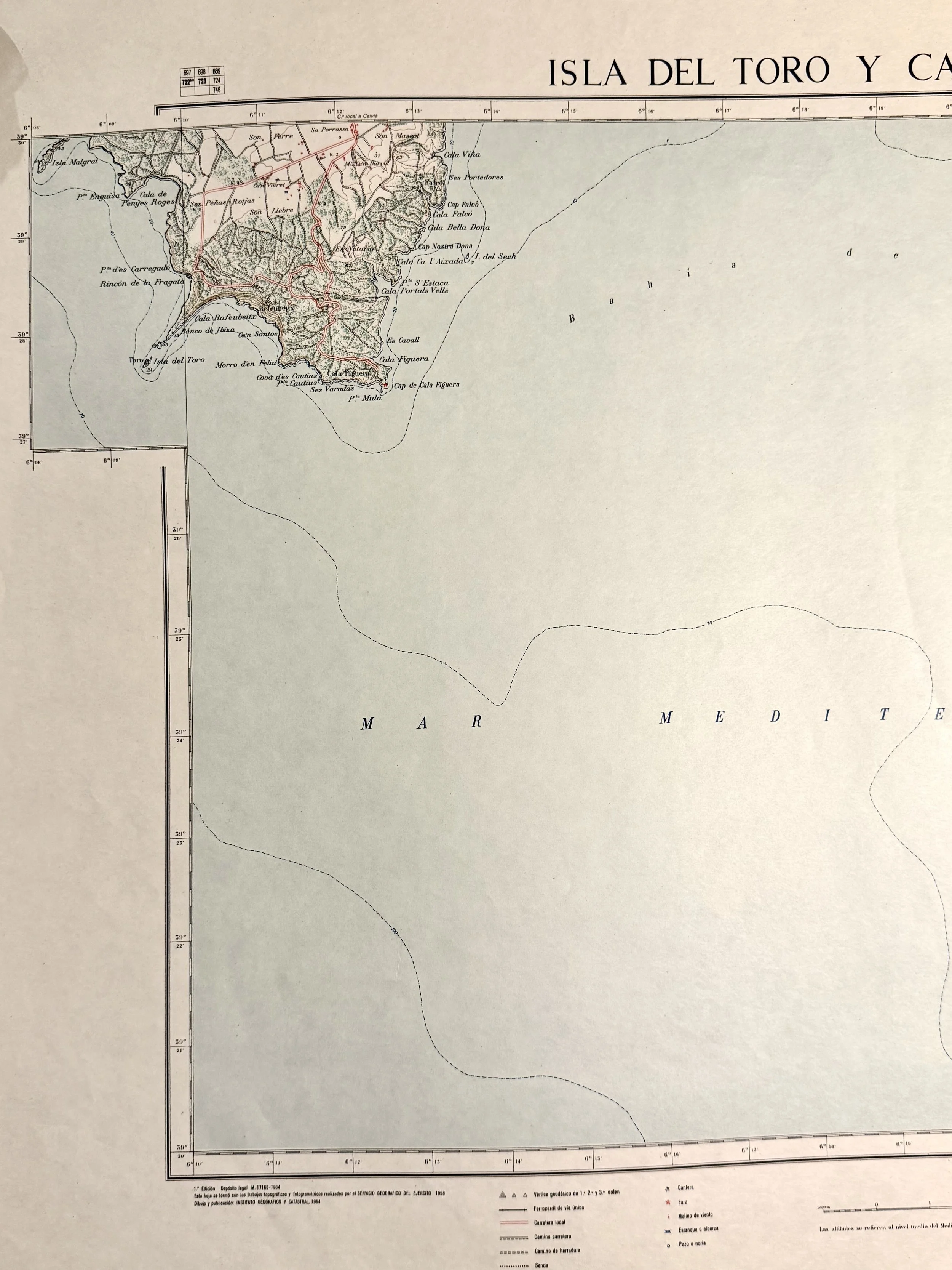 Serie de Baleares - ISLA DEL TORO Y CAP DE CALA FIGUERA - Mallorca