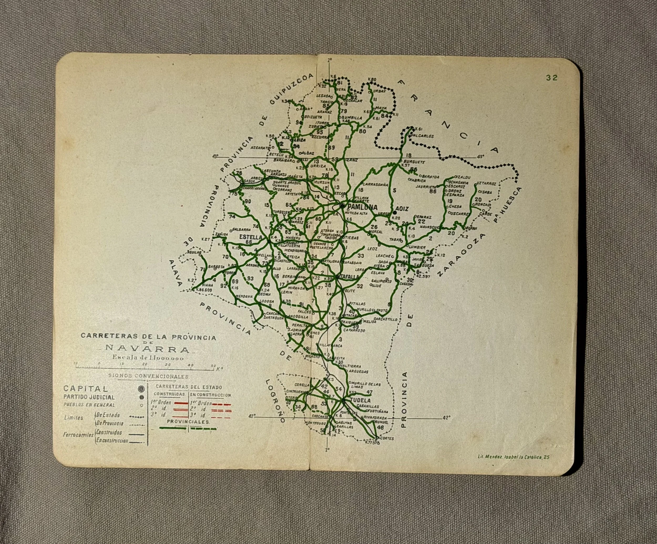 Mapas Carreteras de Provincia II - NAVARRA