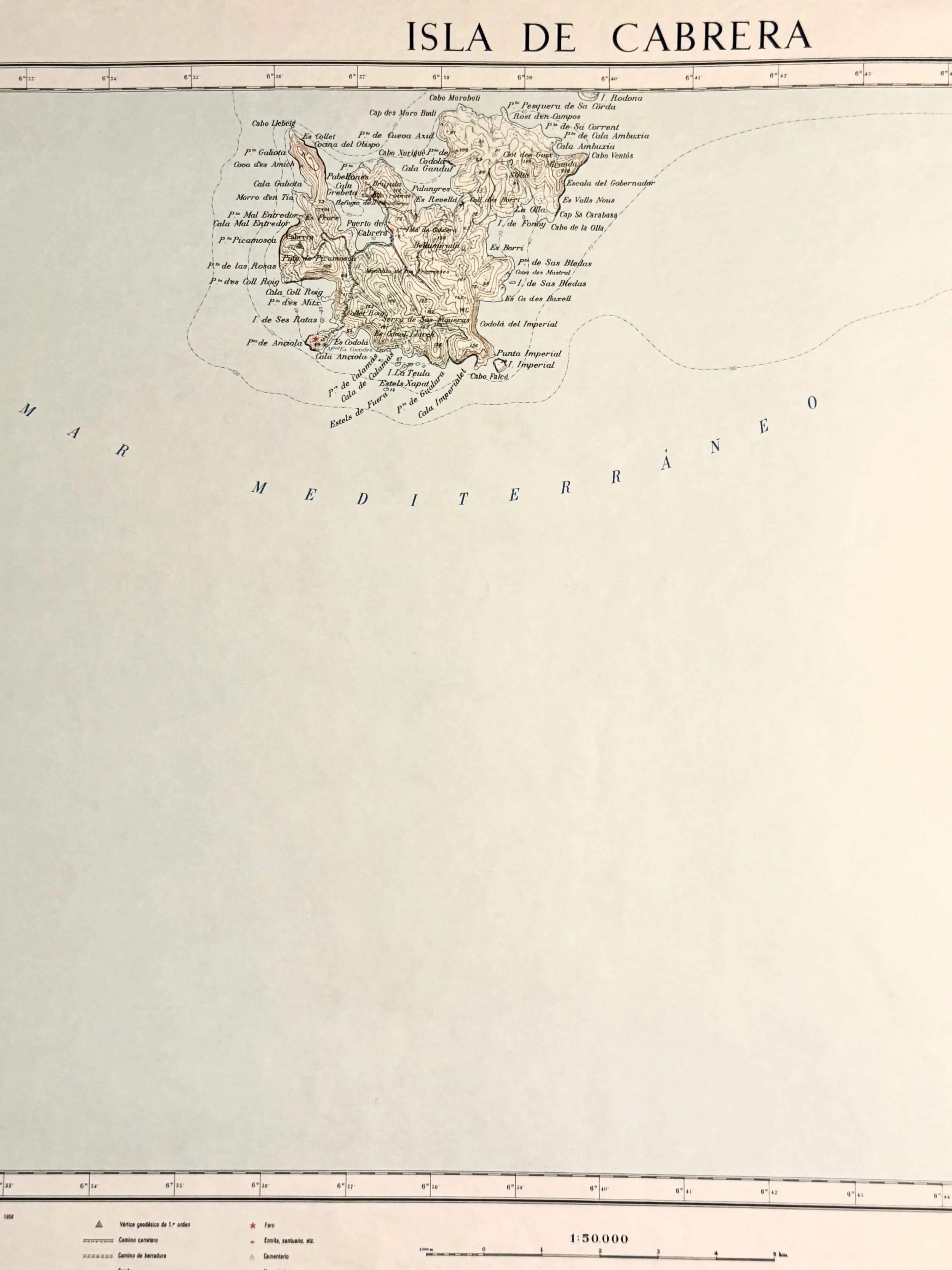 Serie Baleares - ISLA DE CABRERA
