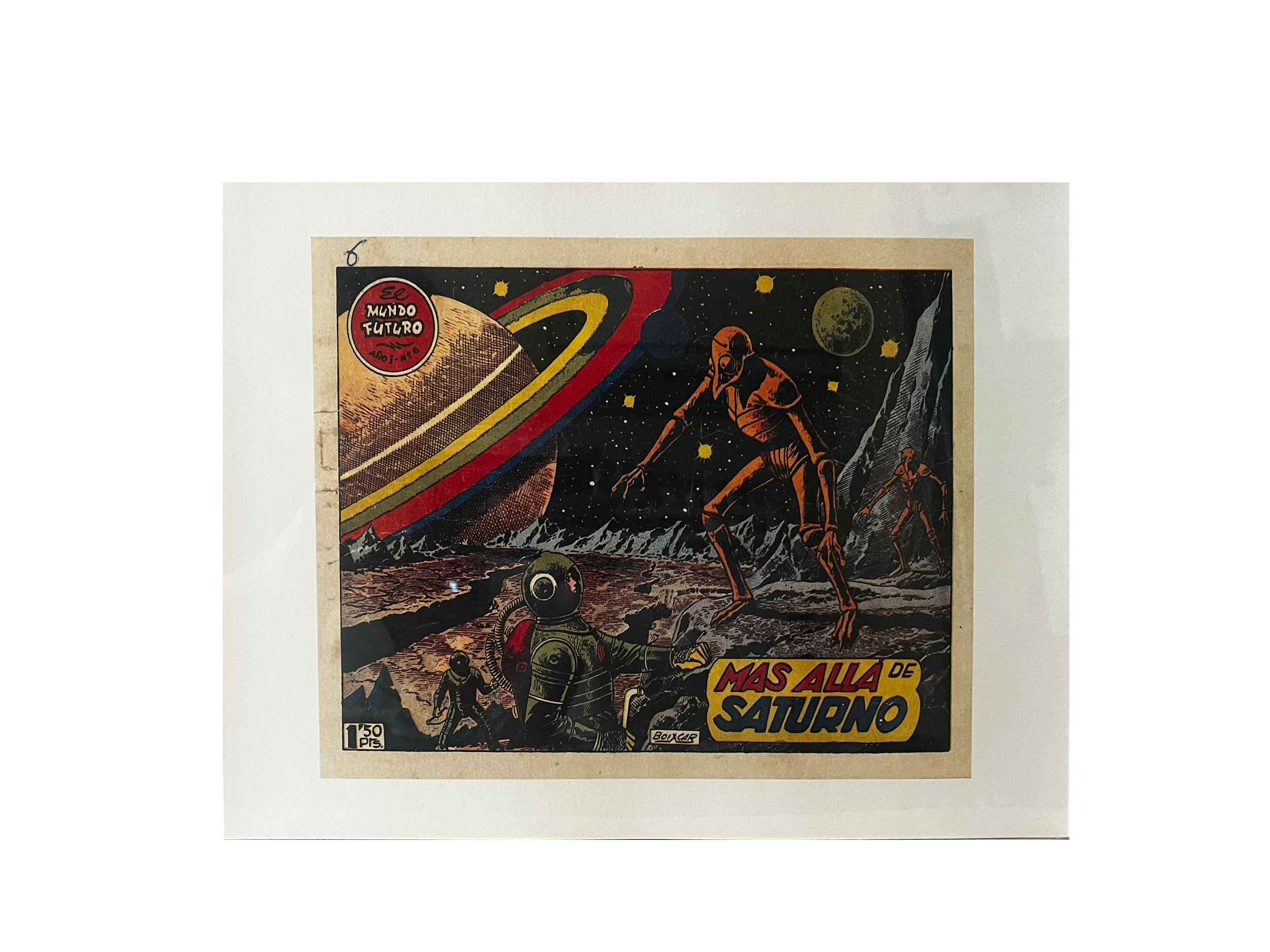 Lámina Decorativa Mundo Futuro III