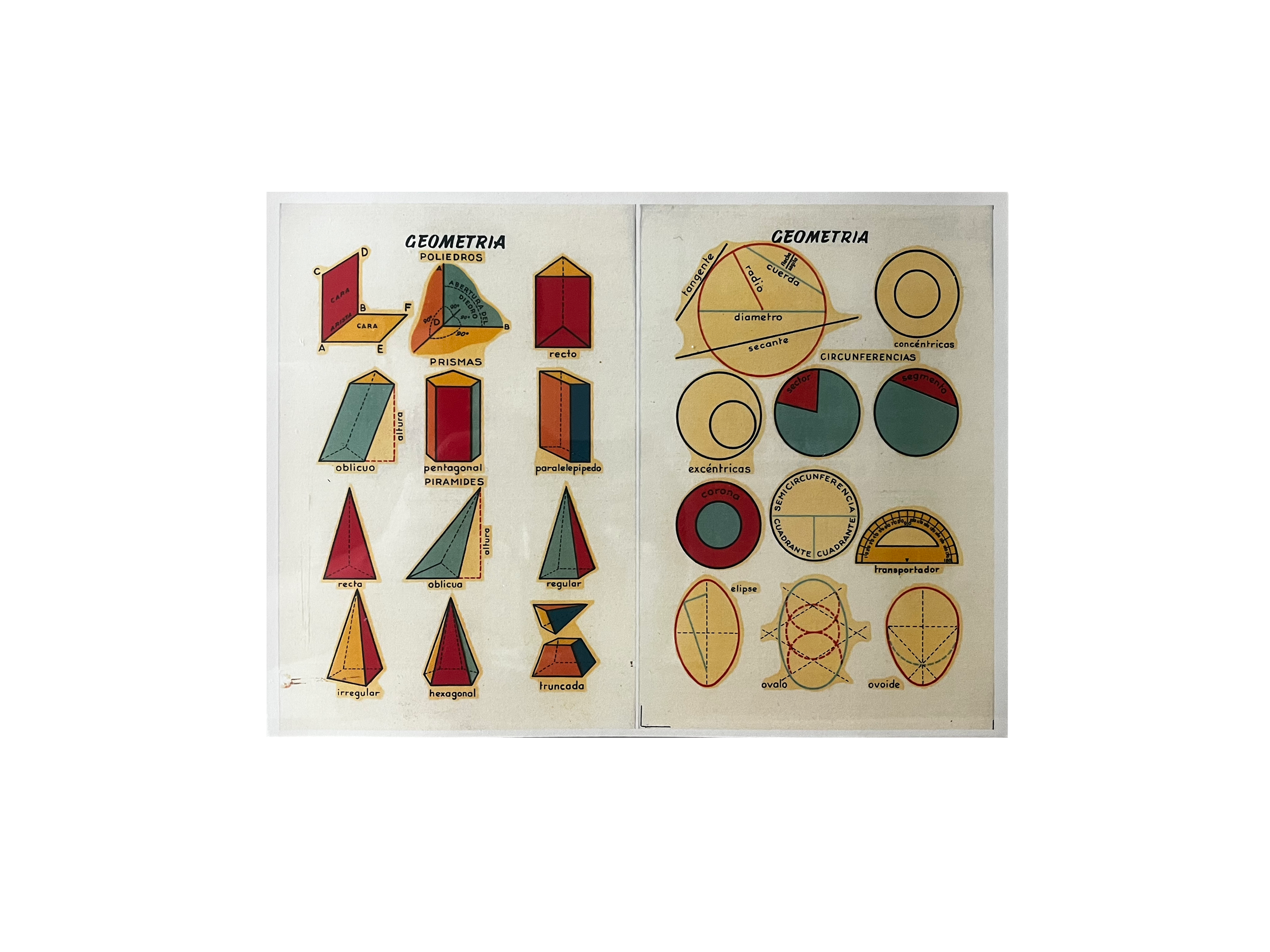 Lámina Decorativa Geometria I