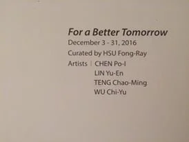 For a Better Tomorrow