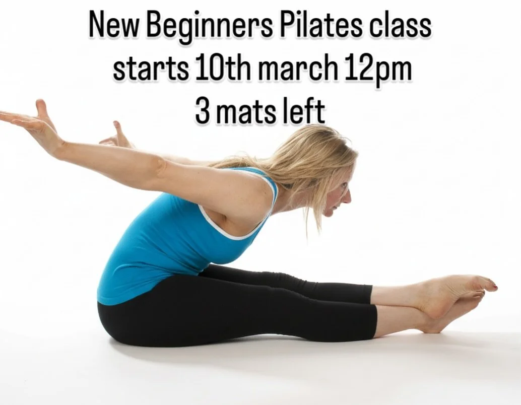 NEW CLASS ALERT!
Starts Tues 10th March
🩵 12pm Beginners Pilates 
Only 3 mats left!
DM to book in advance and secure your mat!

#pilates #beginnerspilates #tdracademyofpilatesyogaandtherapies #tdracademy