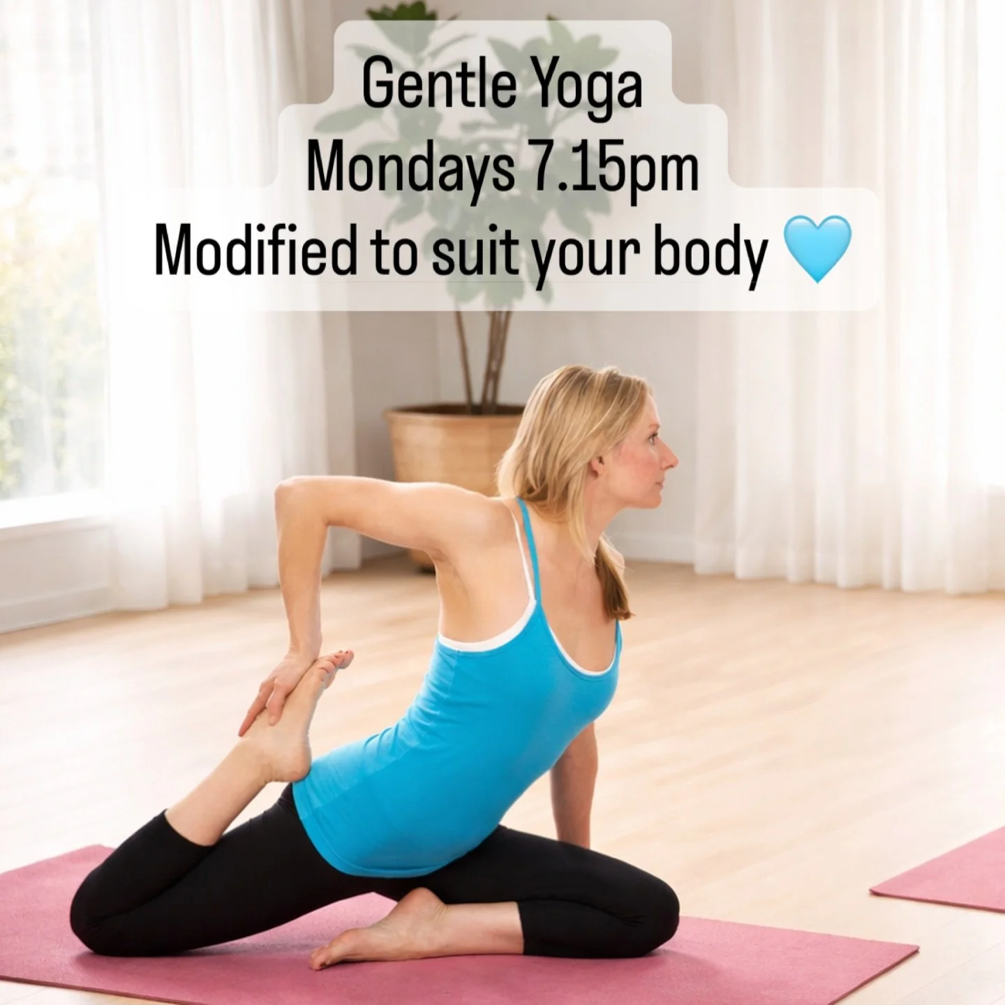 #yoga Mondays at #tdracademy .
You aren&rsquo;t too old, too stiff, too tight, too inflexible, too etc etc!

7.15pm - a slow and gentle approach to fit with your body and not just a class script

8.15pm - a full Yoga practice to open breath, release 