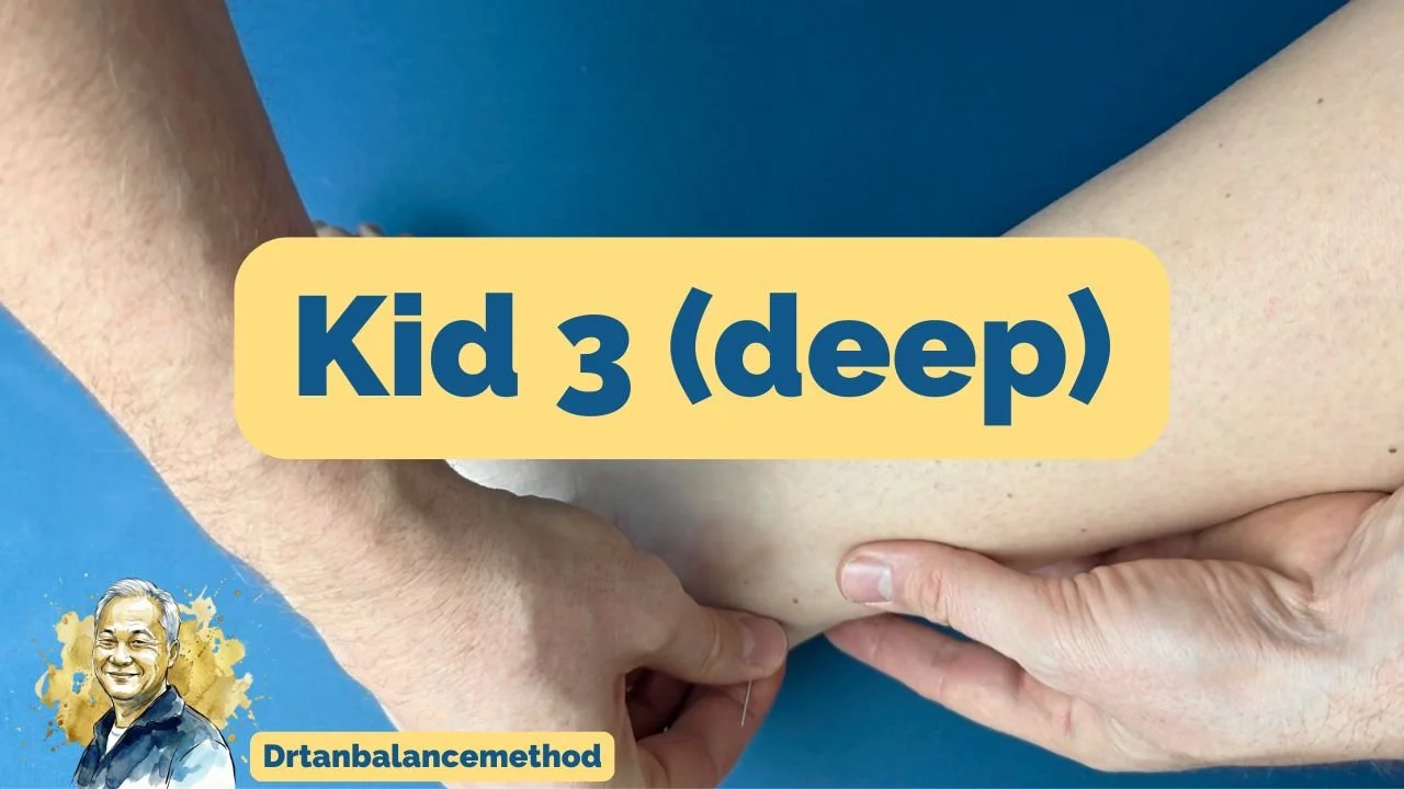 Kidney 3 (KID-3) | Balance Method Needling Demo