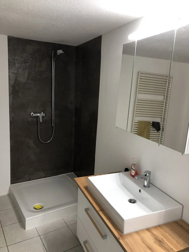 Badezimmer Umbau fugenlos