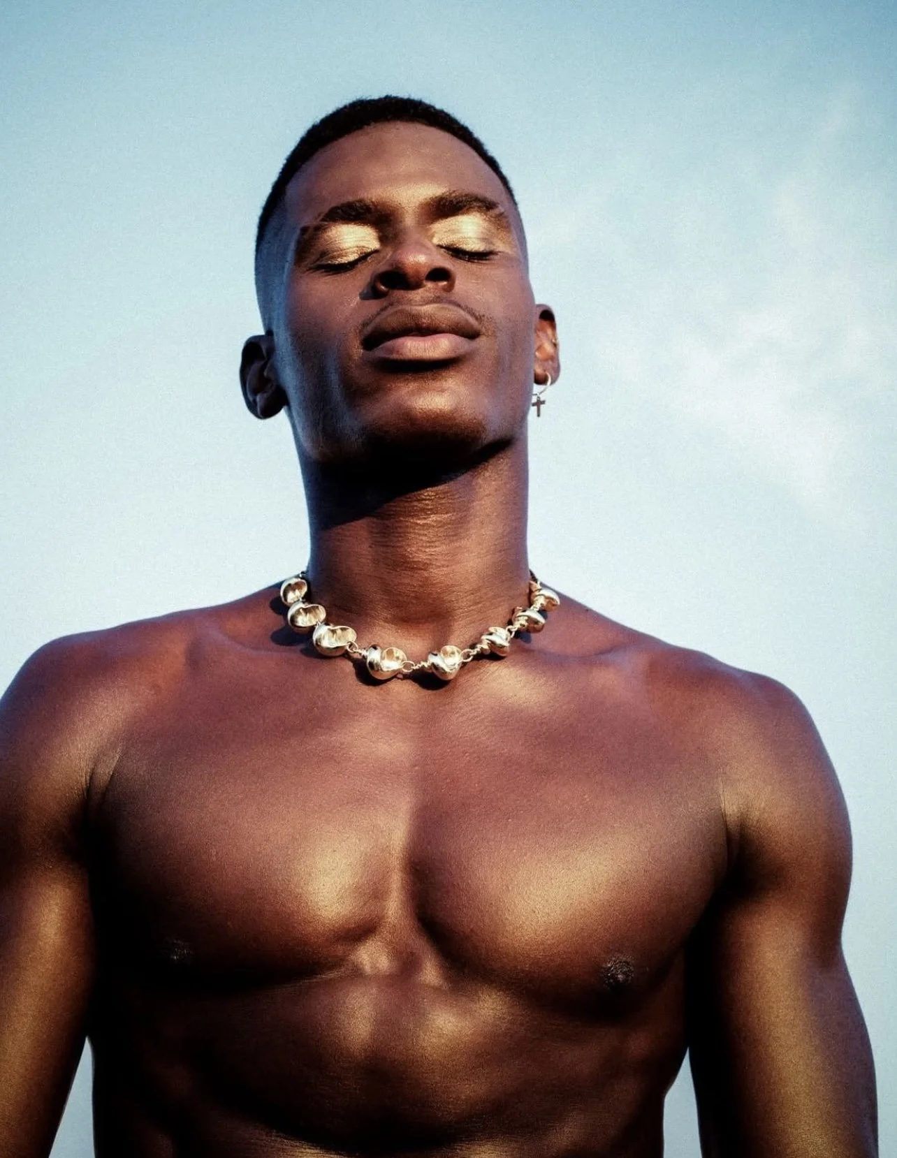 Sophisticated beauty artistry showcasing technical mastery in skin finish and precise editorial makeup application.