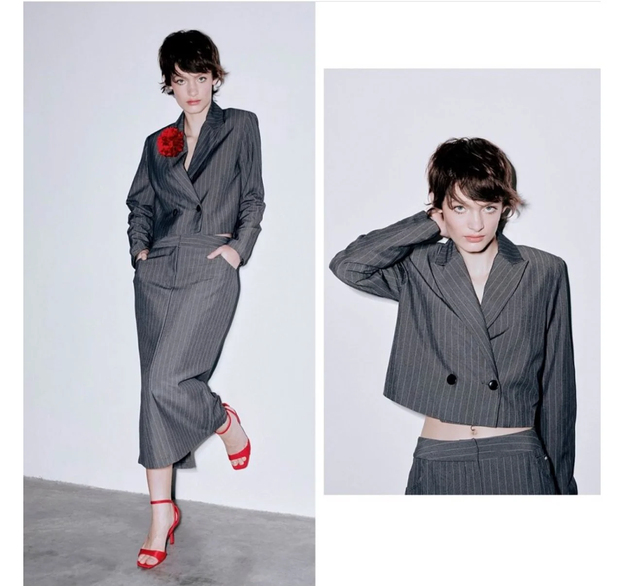 Expertly executed editorial look by Andrea van den Houten, highlighting advanced techniques in colour blending and skin topography.