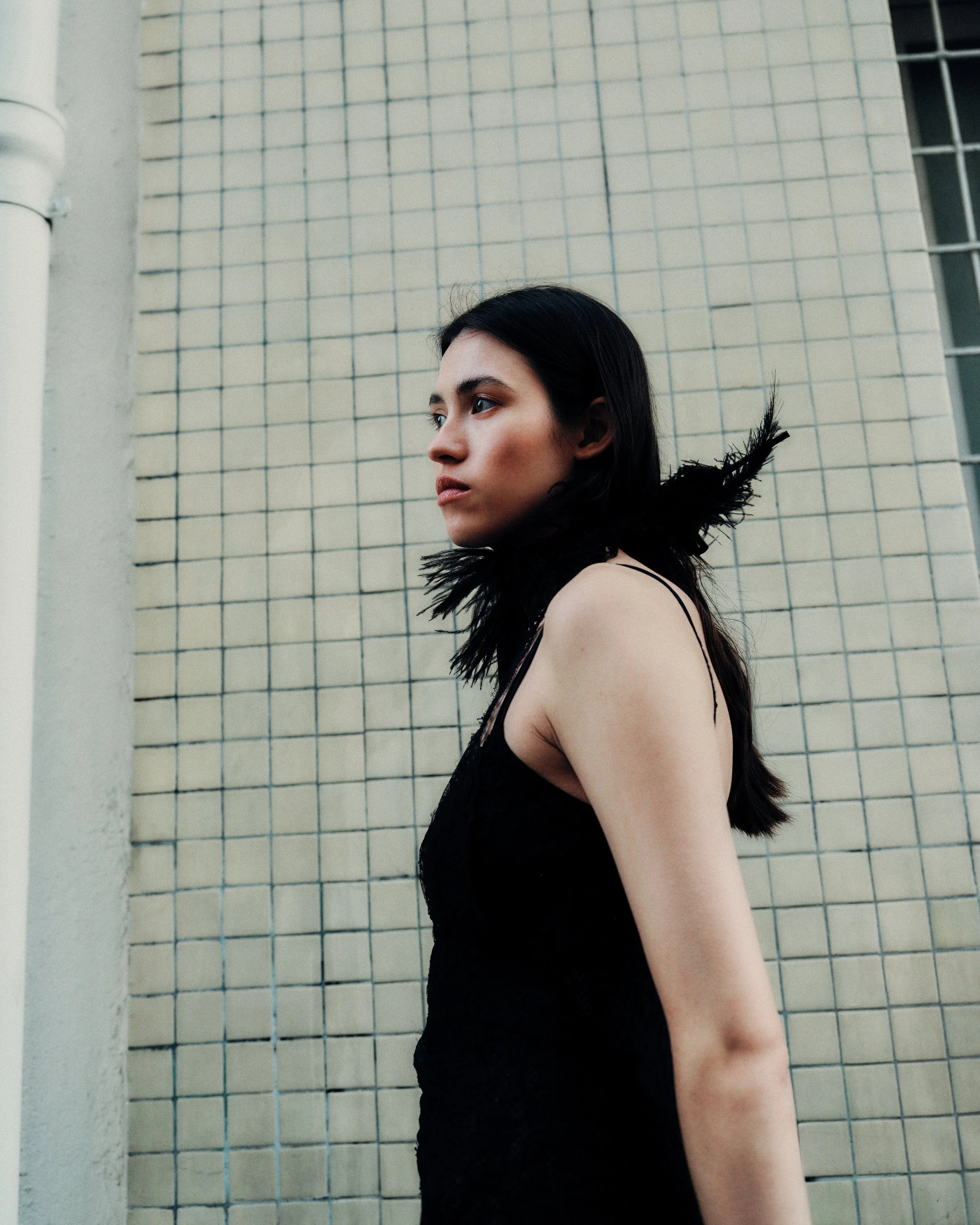 Paris-based makeup artist Andrea van den Houten; expert artistry for international fashion weeks and European editorial shoots.