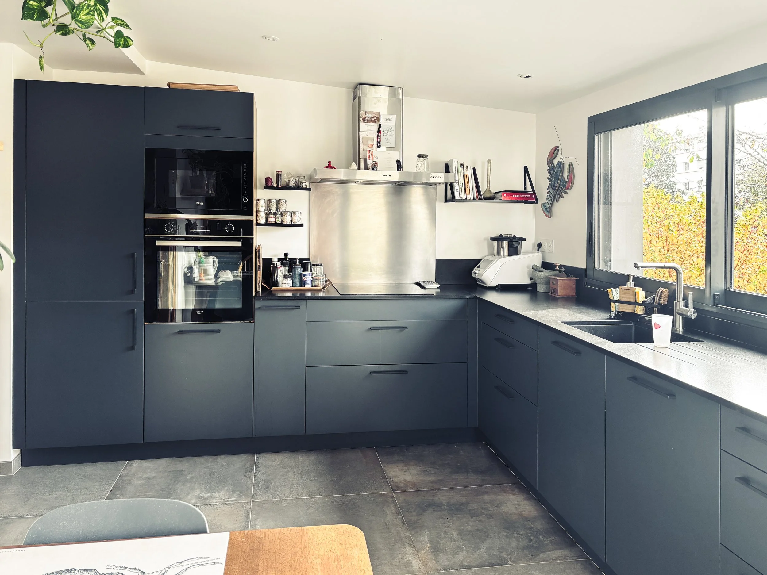 Cuisine fonctionnelle et moderne