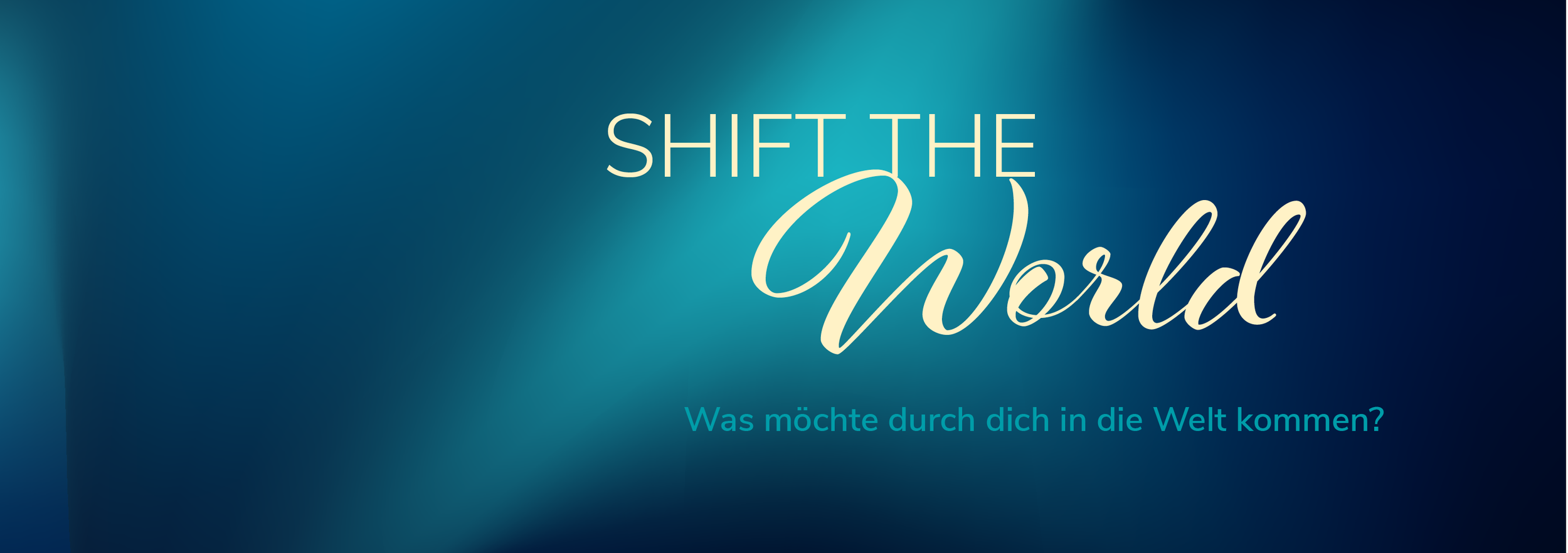 Shift the World unterstützt dich dabei, etwas zu erschaffen, das deiner Wahrheit Ausdruck verleiht und nachhaltige Wirkung entfaltet.