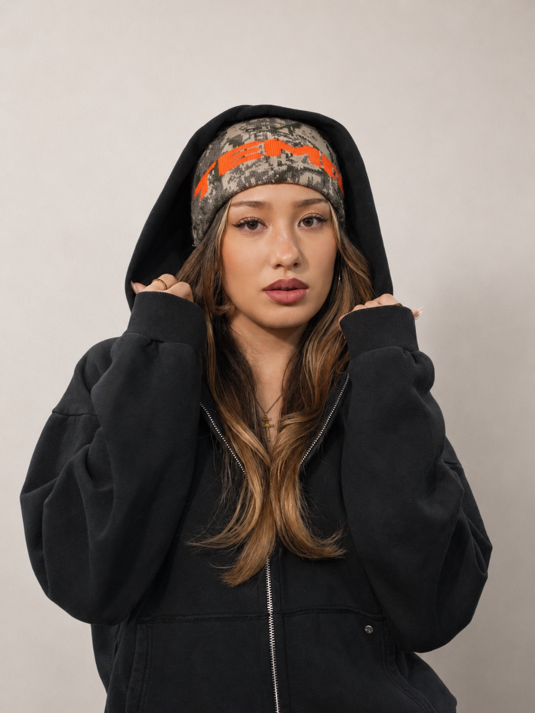 TEMP Realtree Digital Camo Beanie