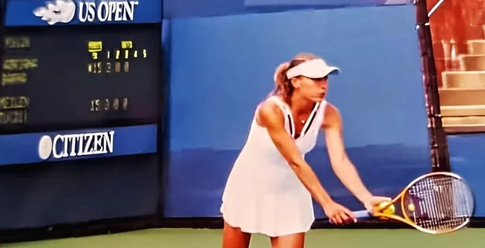 Adriana Barna tennis. Wimbledon