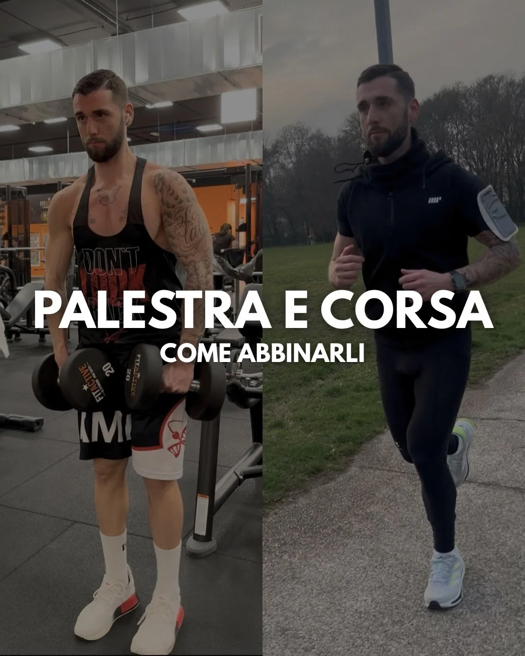 Palestra e Corsa: si possono fare entrambe? 🏋️&zwj;♂️🏃&zwj;♂️

Molti pensano che il cardio &lsquo;bruci&rsquo; i muscoli, ma la realt&agrave; &egrave; che una programmazione intelligente permette di migliorare in entrambi i campi. 🔥

In questo car