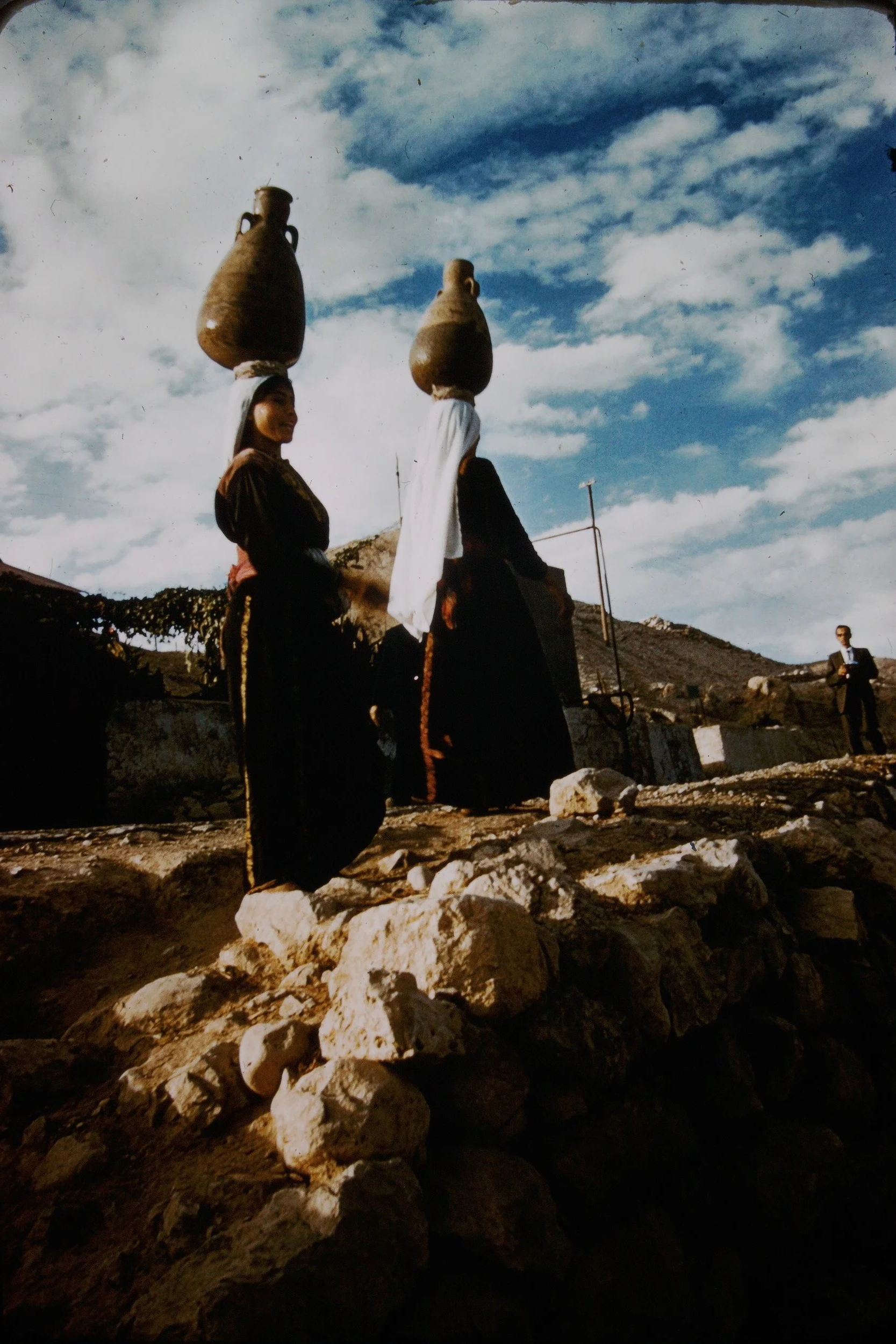 Women carrying water
