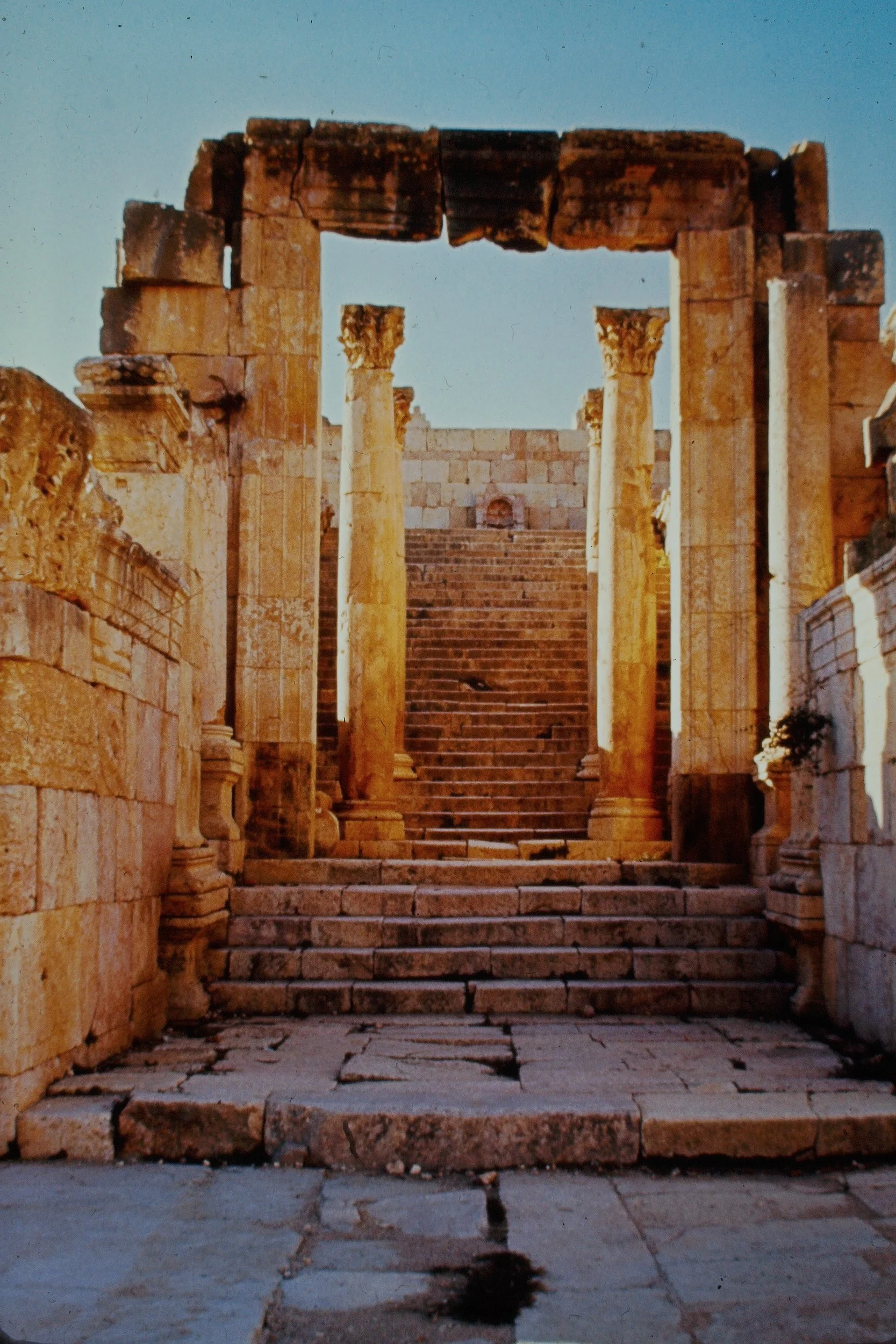 Jarash -- Entrance, St Theodore's Church