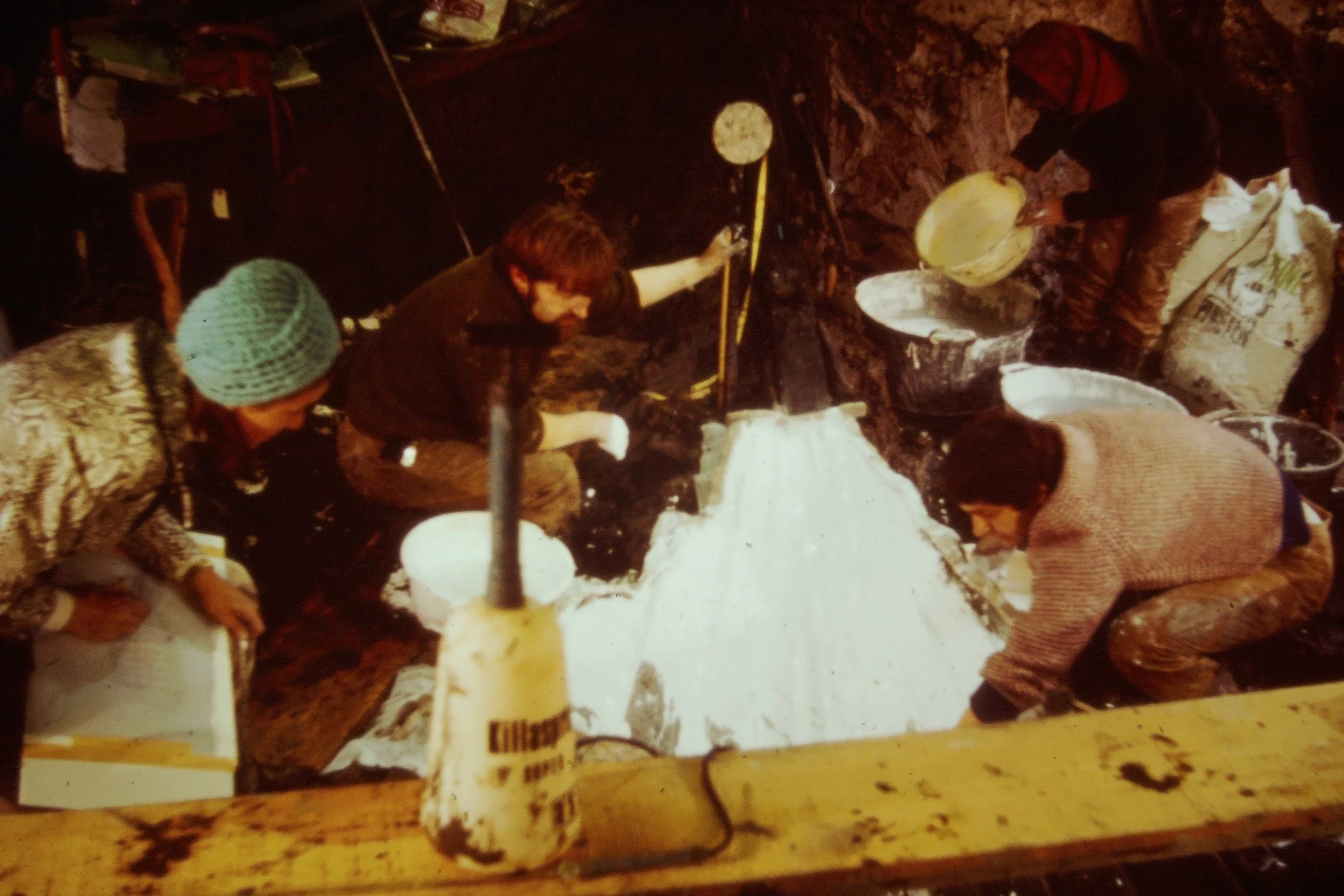 Valerie at the Graveney boat dig