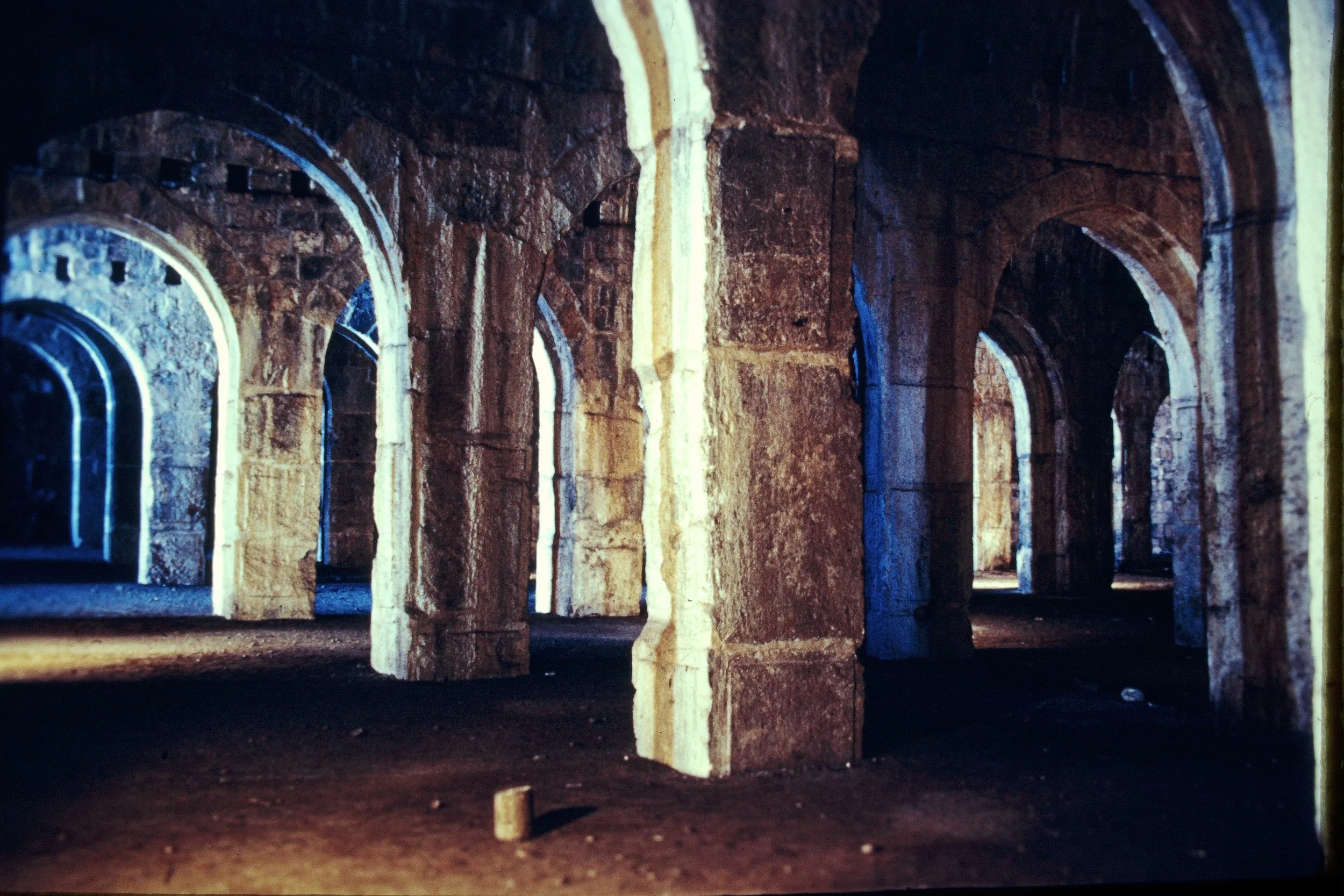 Al-Marwani Mosque, labelled as "Solomon's Stables" by Valerie