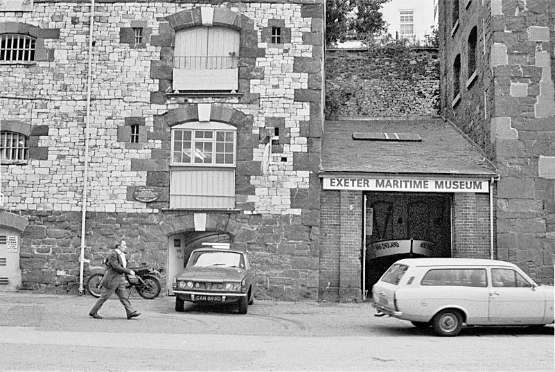 Exeter Maritime Museum entrance 1979