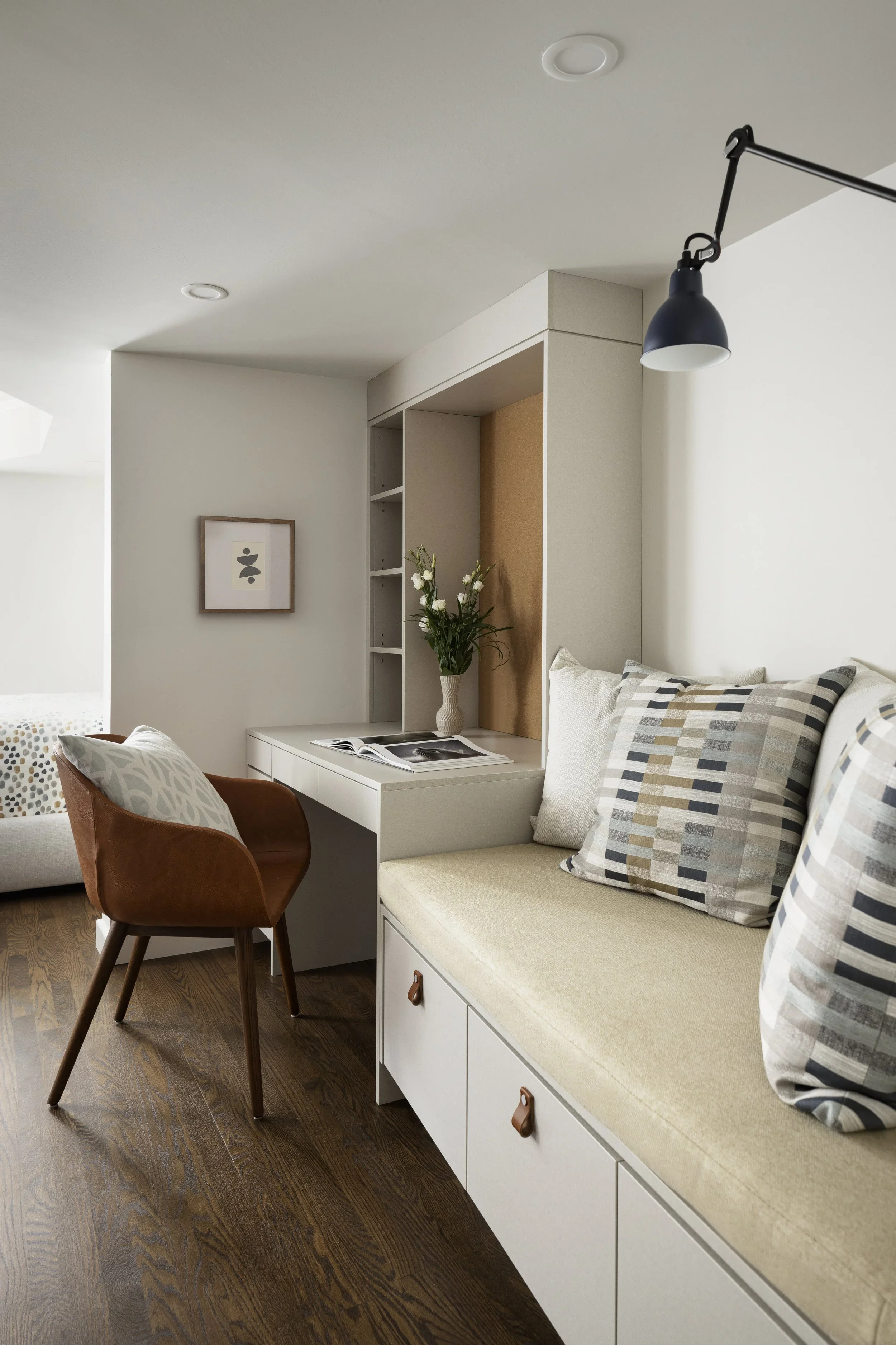 Rosedale office nook - before &amp; after