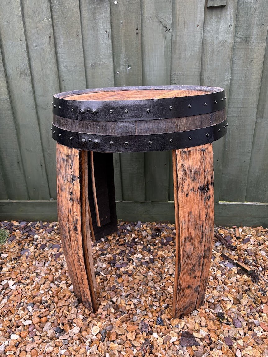 Oak Barrel Table - 750mm